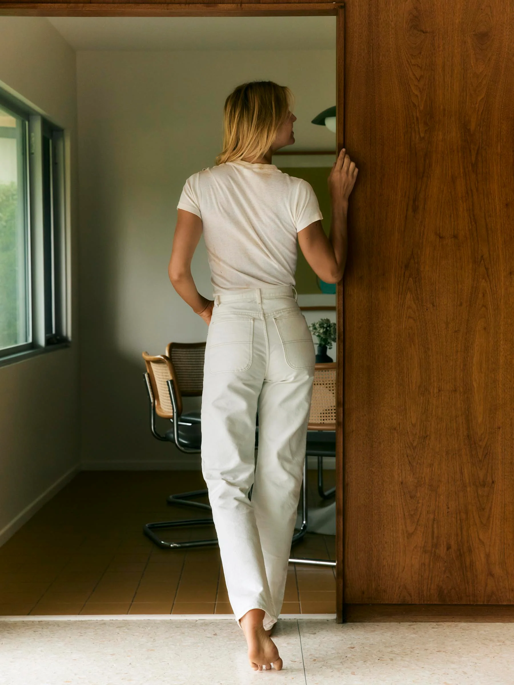 augusta washed white canvas - Image 3