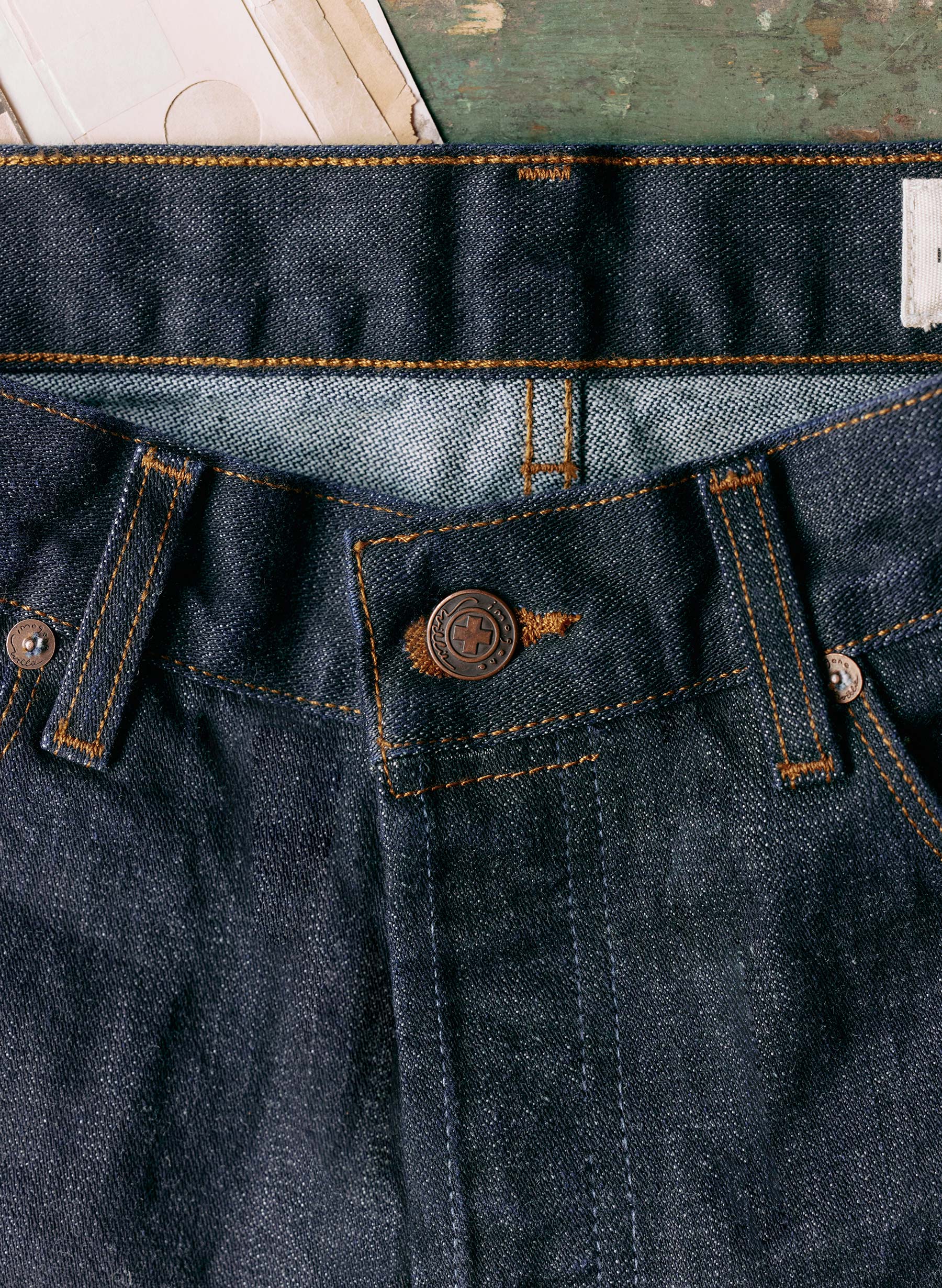 barton broken twill indigo rinse - Image 4