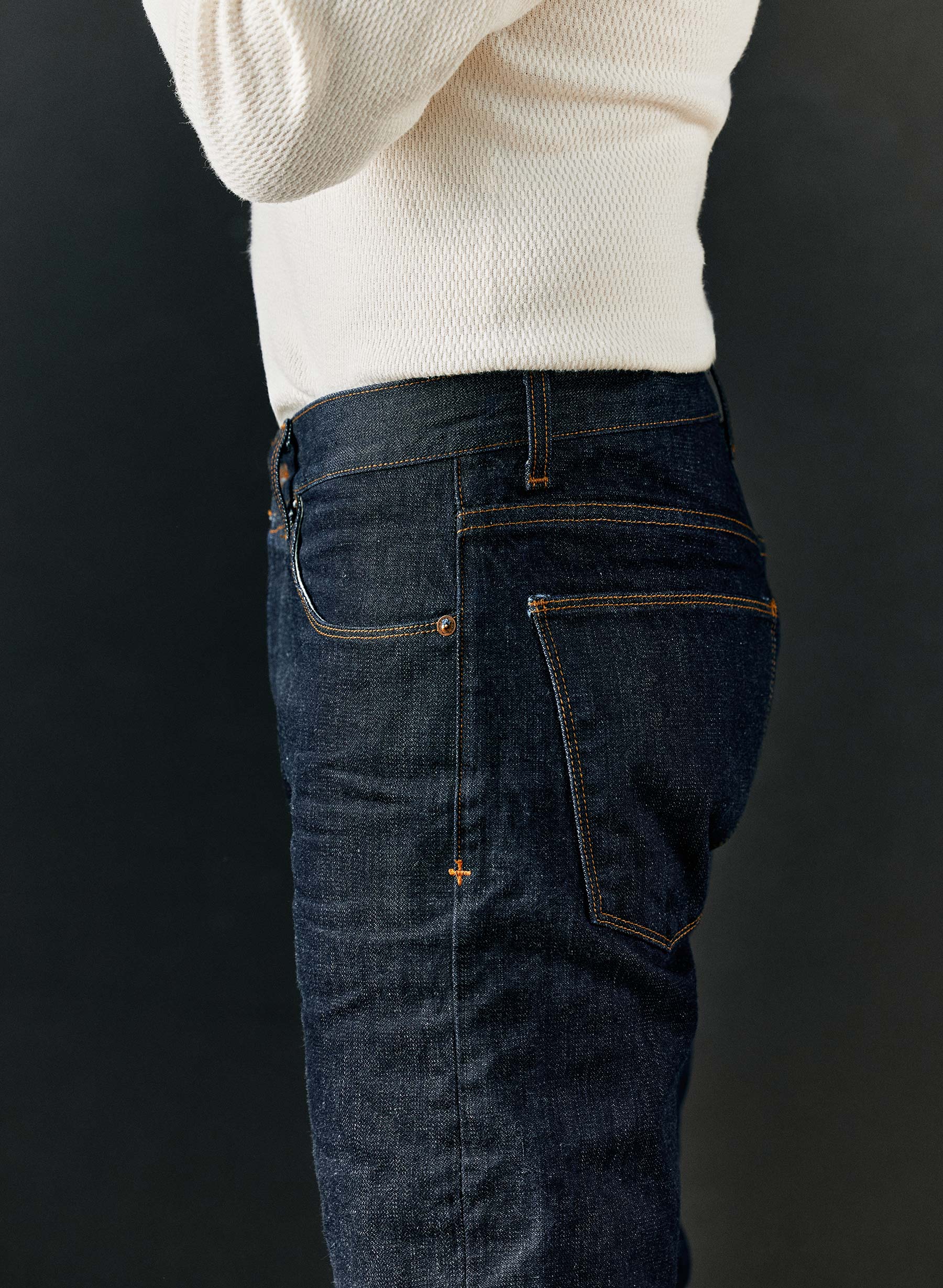barton broken twill indigo rinse - Image 8