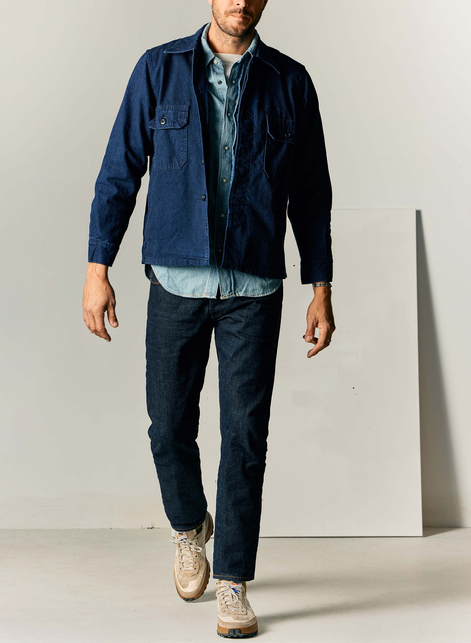 barton broken twill indigo rinse - Image 9