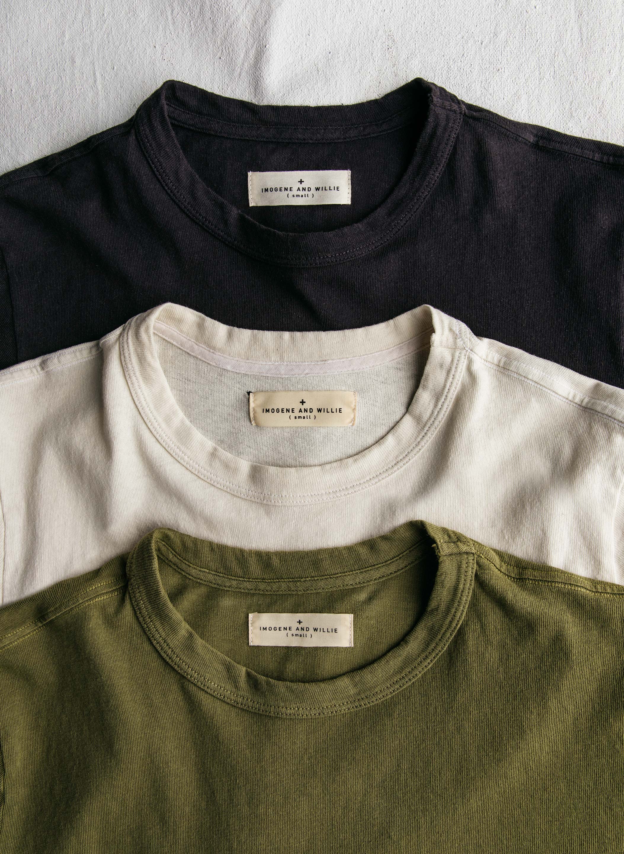 black knit midweight crew - Image 5
