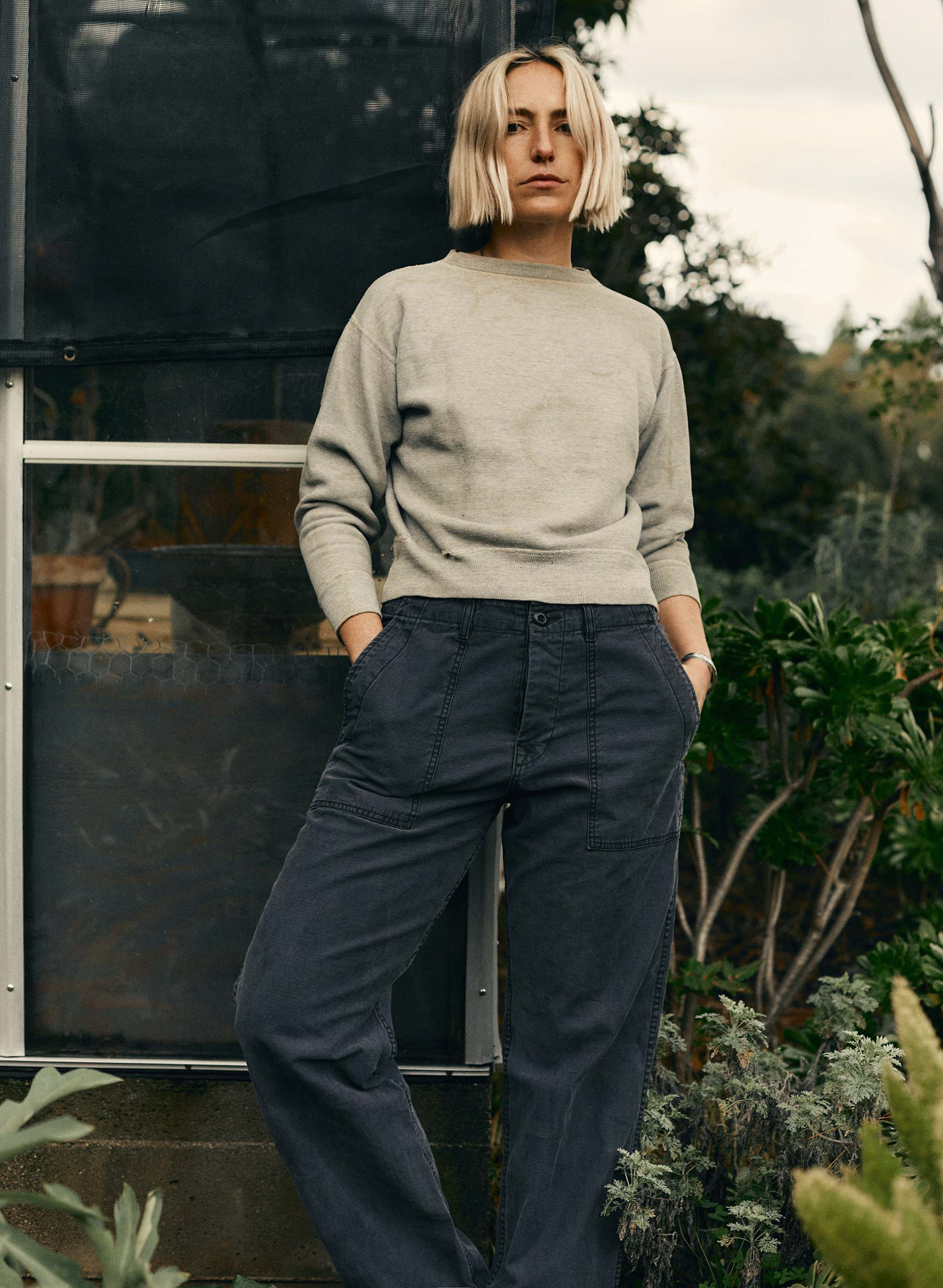 blake military trouser in black - Image 3