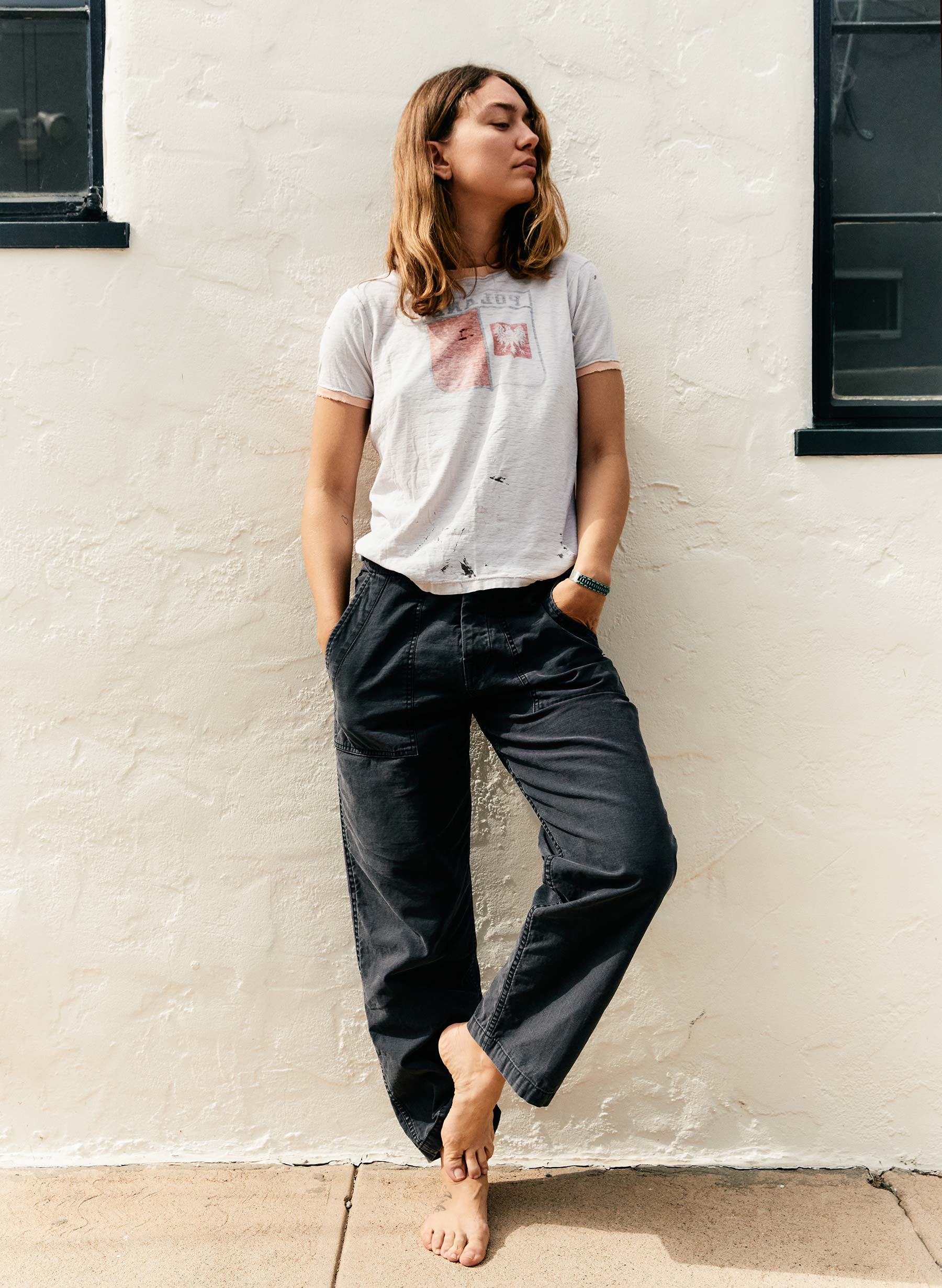 blake military trouser in black - Image 7