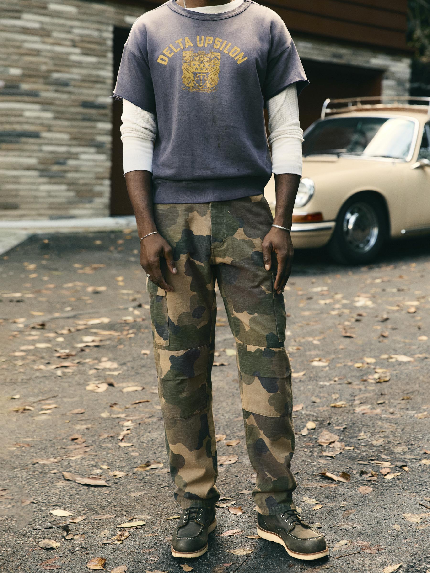 camp pant in painted camo - Image 10