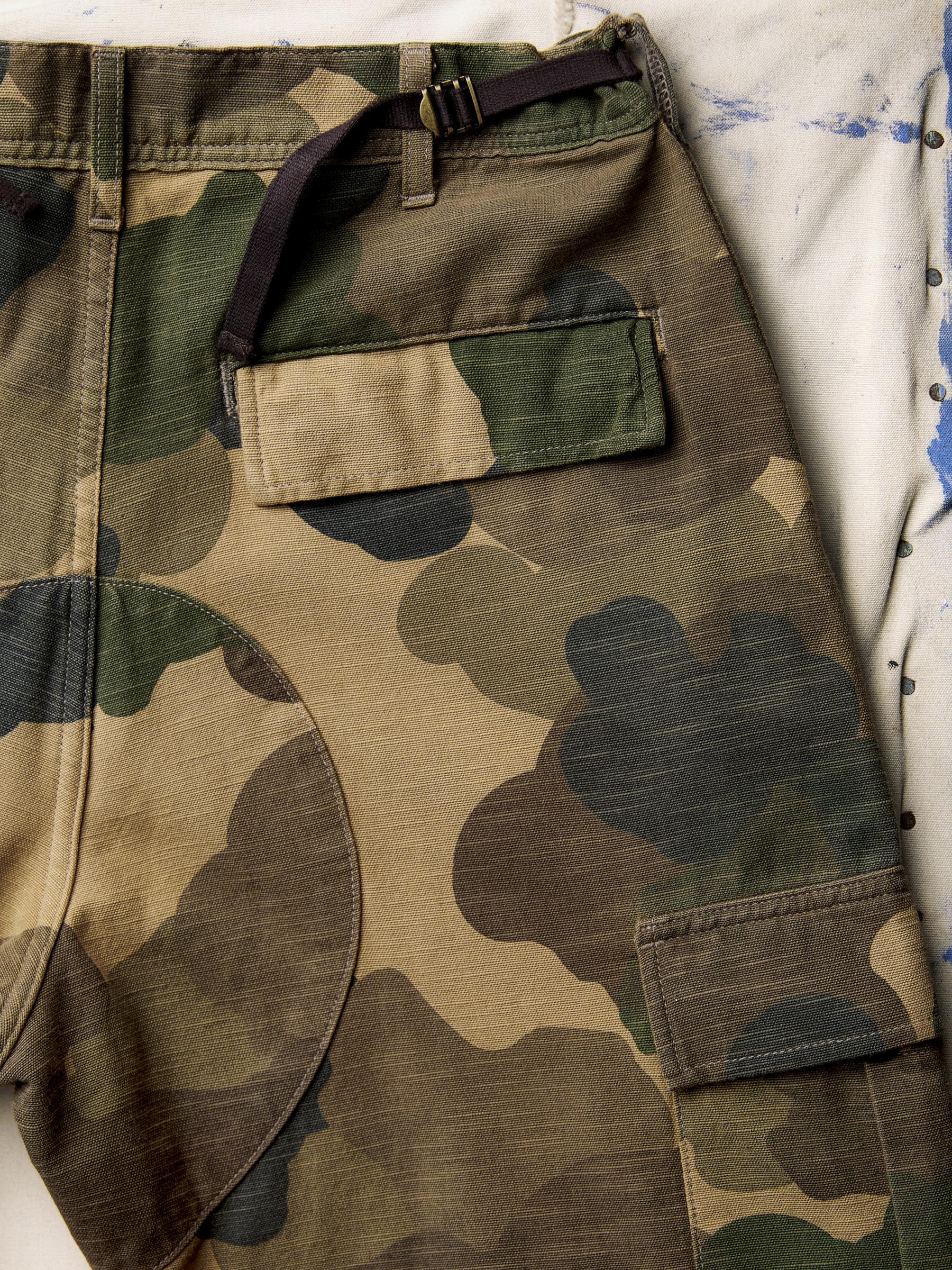 camp pant in painted camo - Image 3