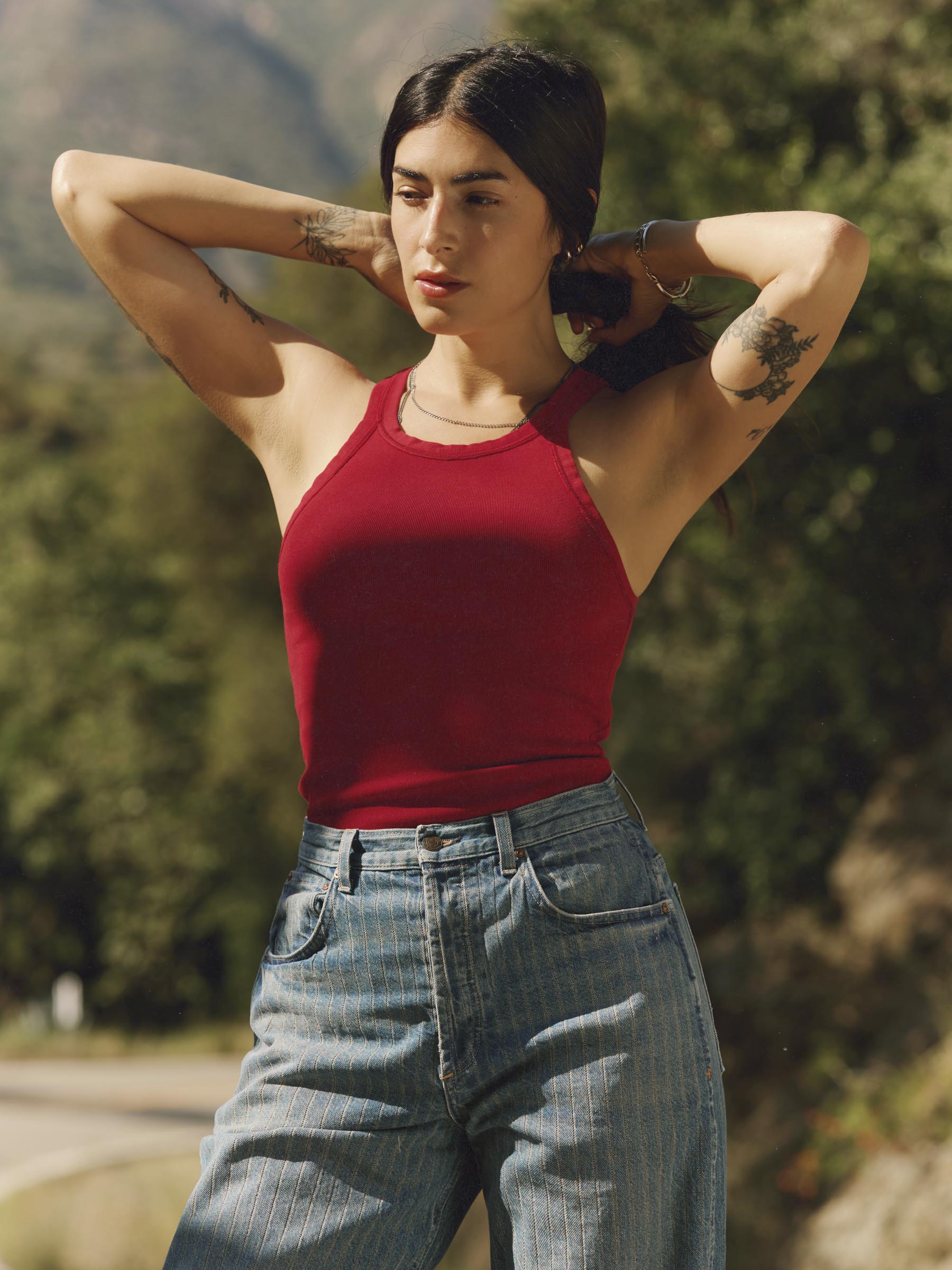 cardinal ribbed racerback tank - Image 4
