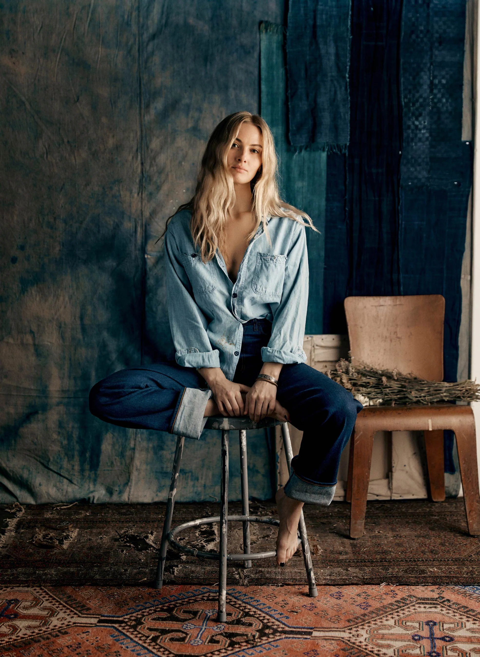 catherine indigo selvage rinse - Image 3
