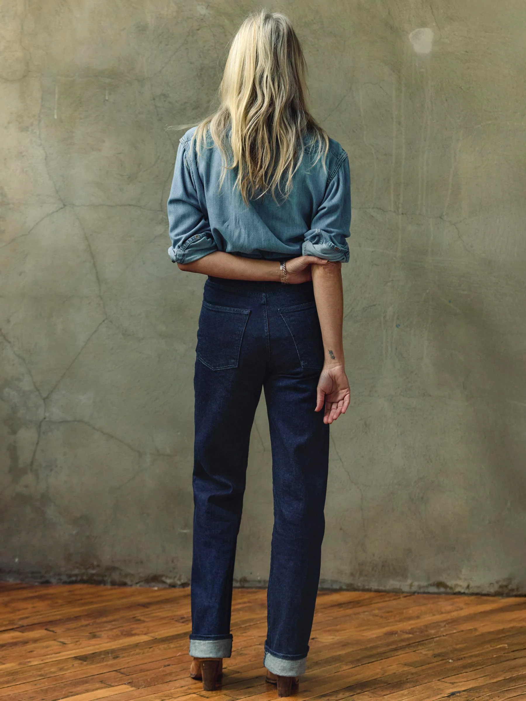 catherine slim indigo selvage rinse - Image 5