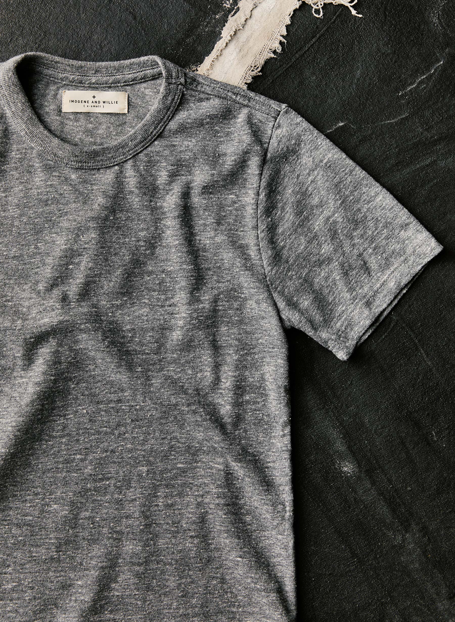 classic knit heather grey crew - Image 4