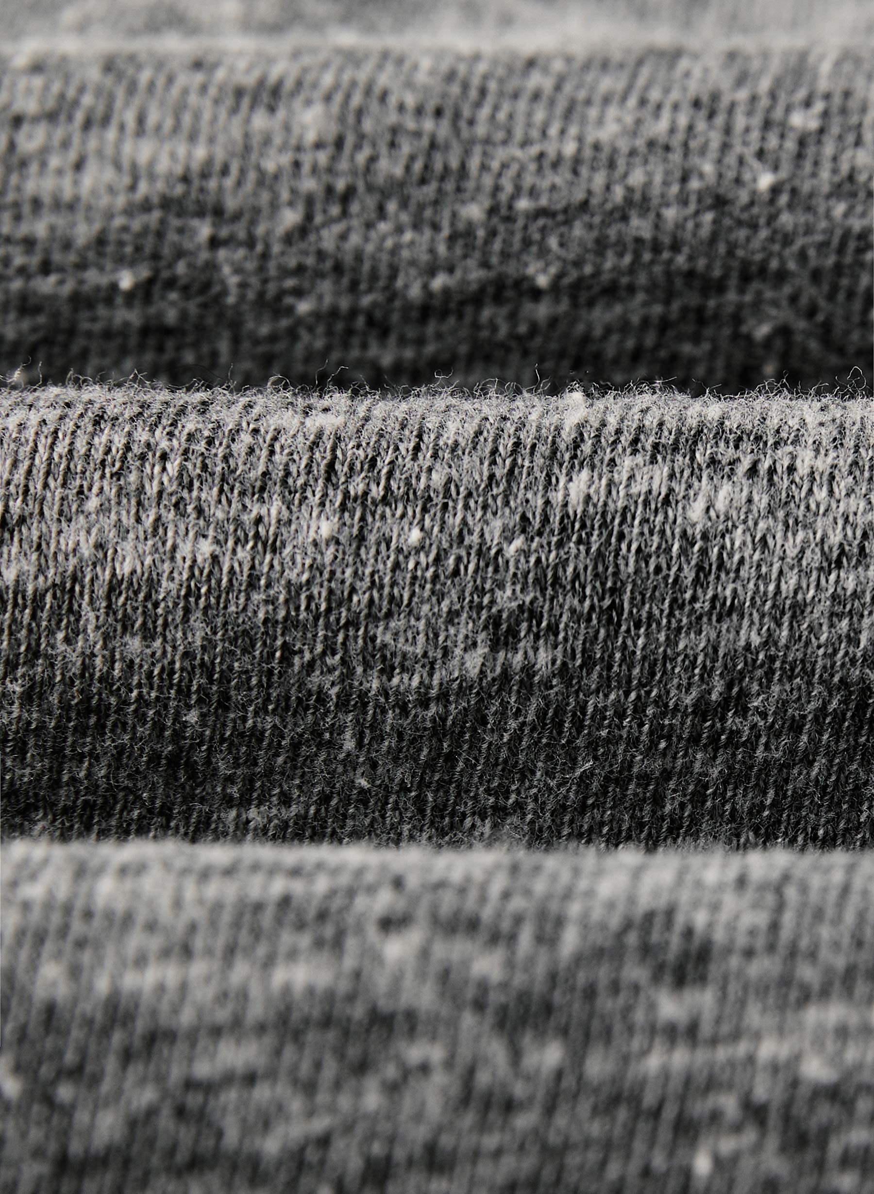 classic knit heather grey crew - Image 6