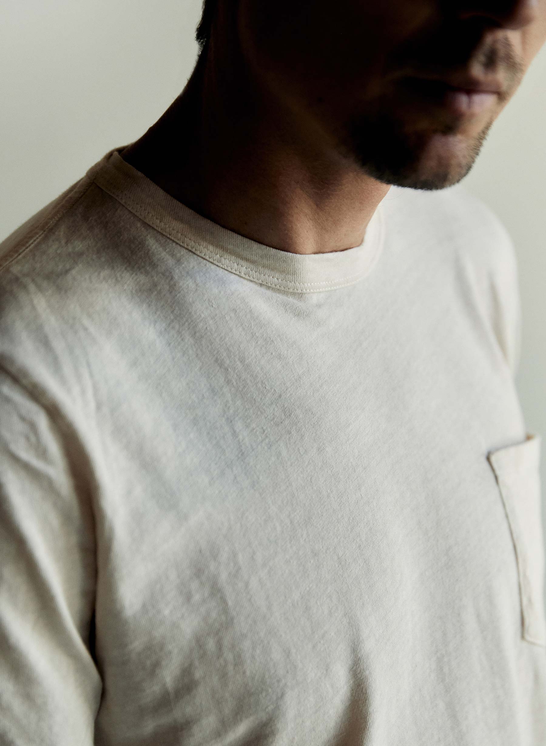 classic knit pocket tee - Image 4