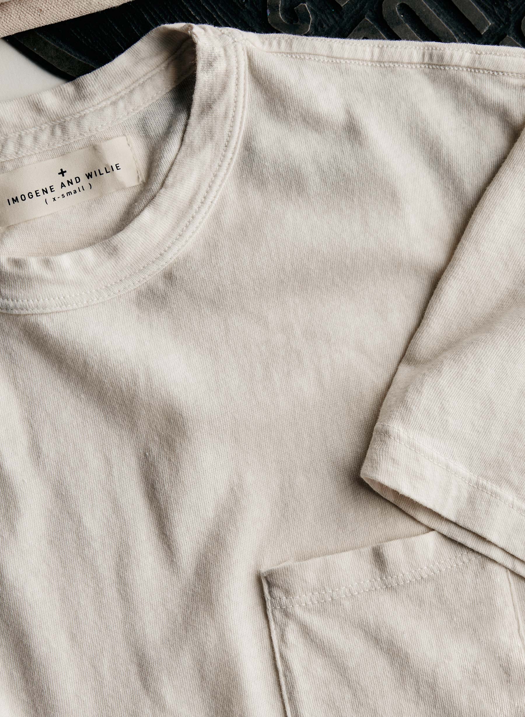 classic knit pocket tee - Image 7