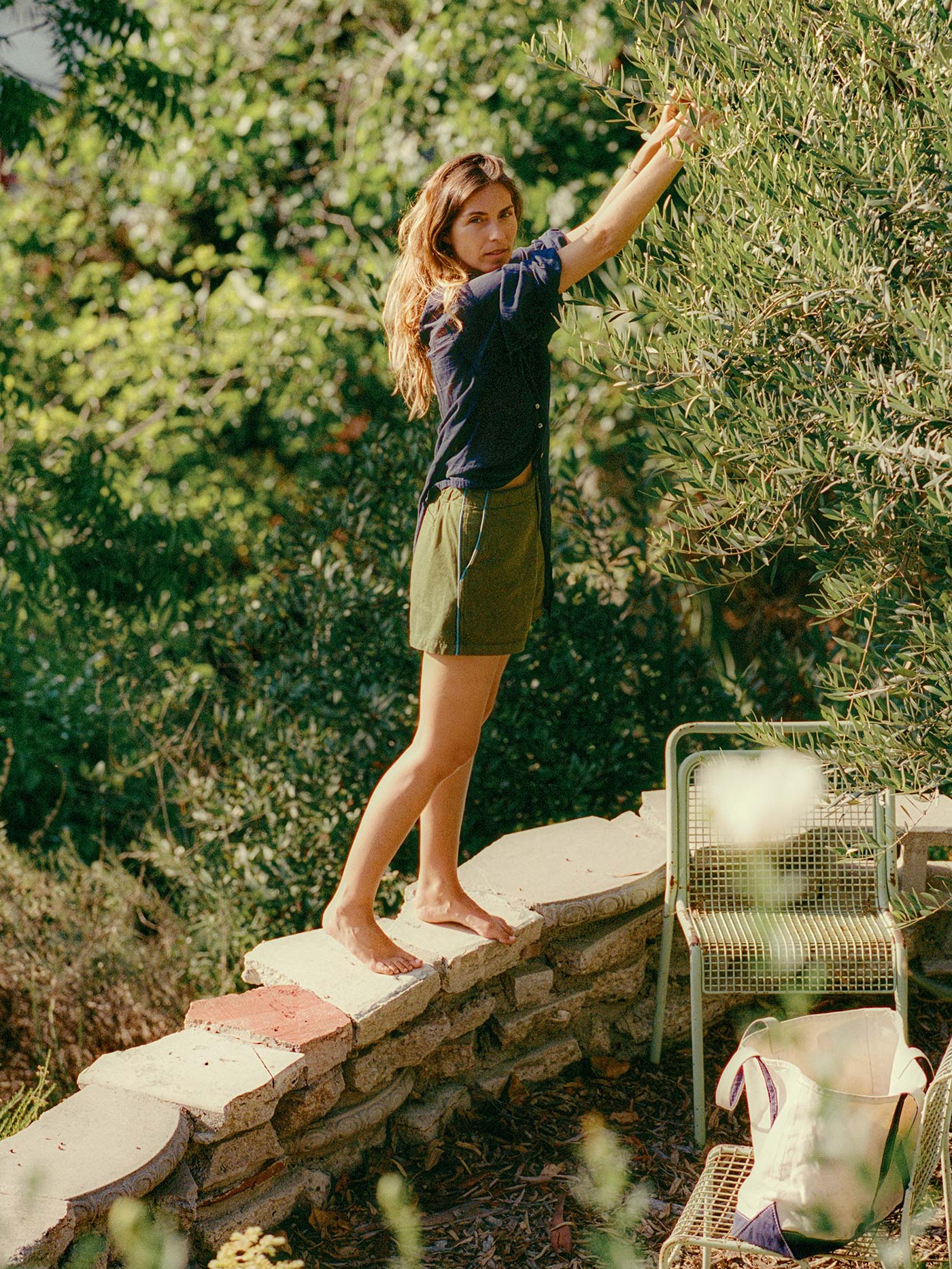 club short in olive - Image 5