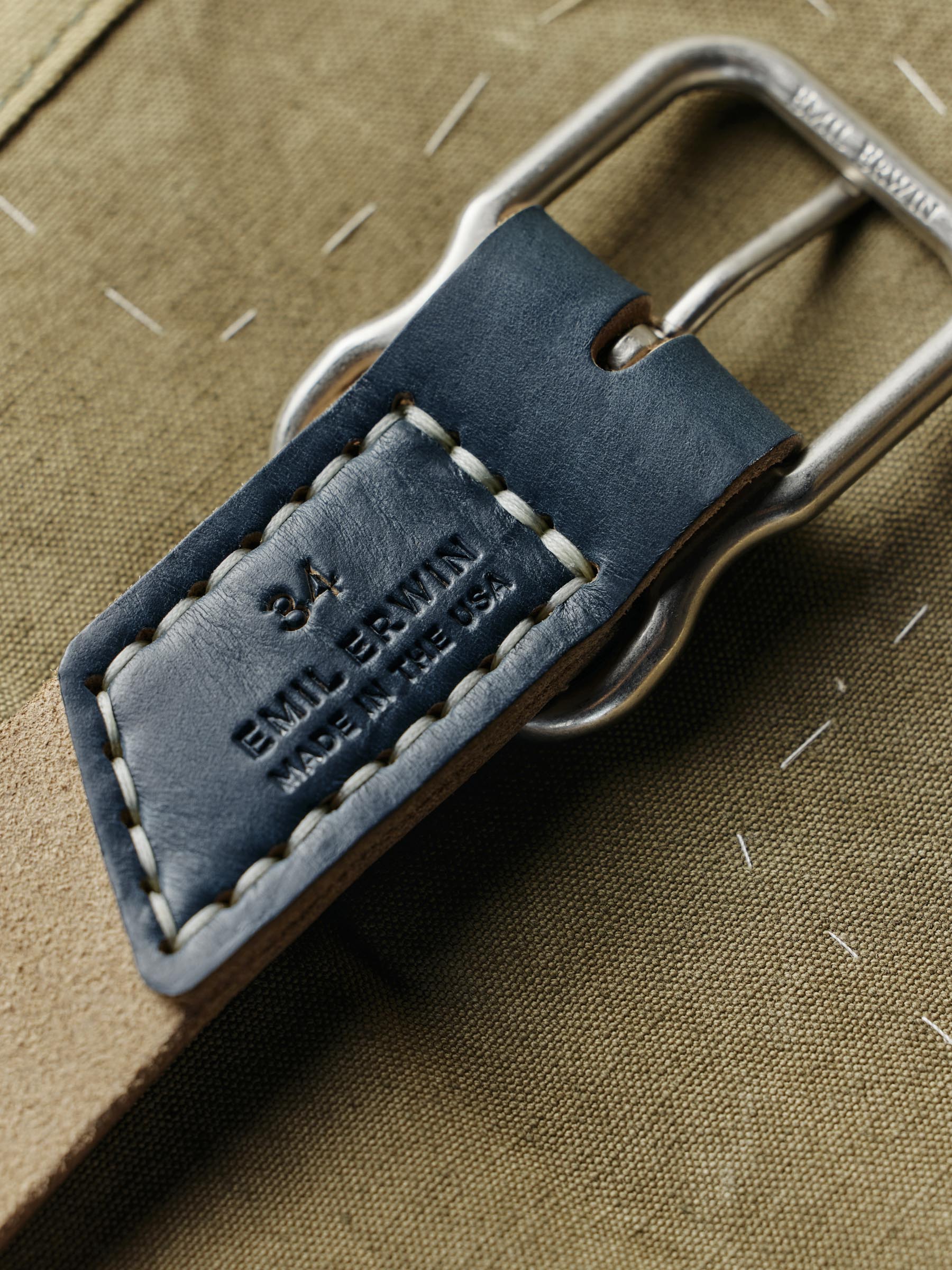 Emil Erwin Signature Belt Blue - Image 5