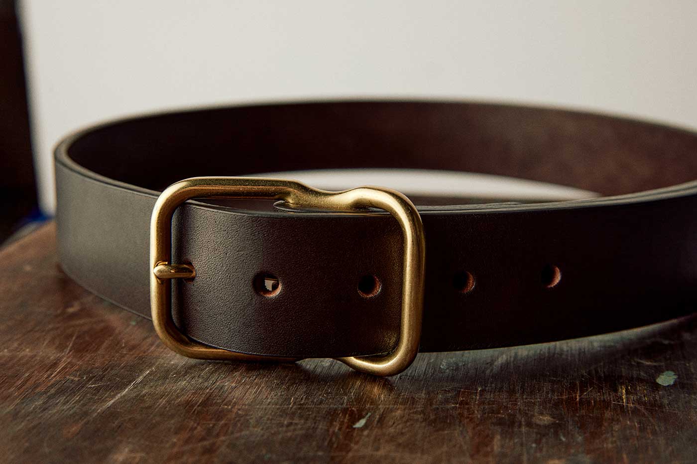 Emil Erwin Signature Belt Dark Brown - Image 3