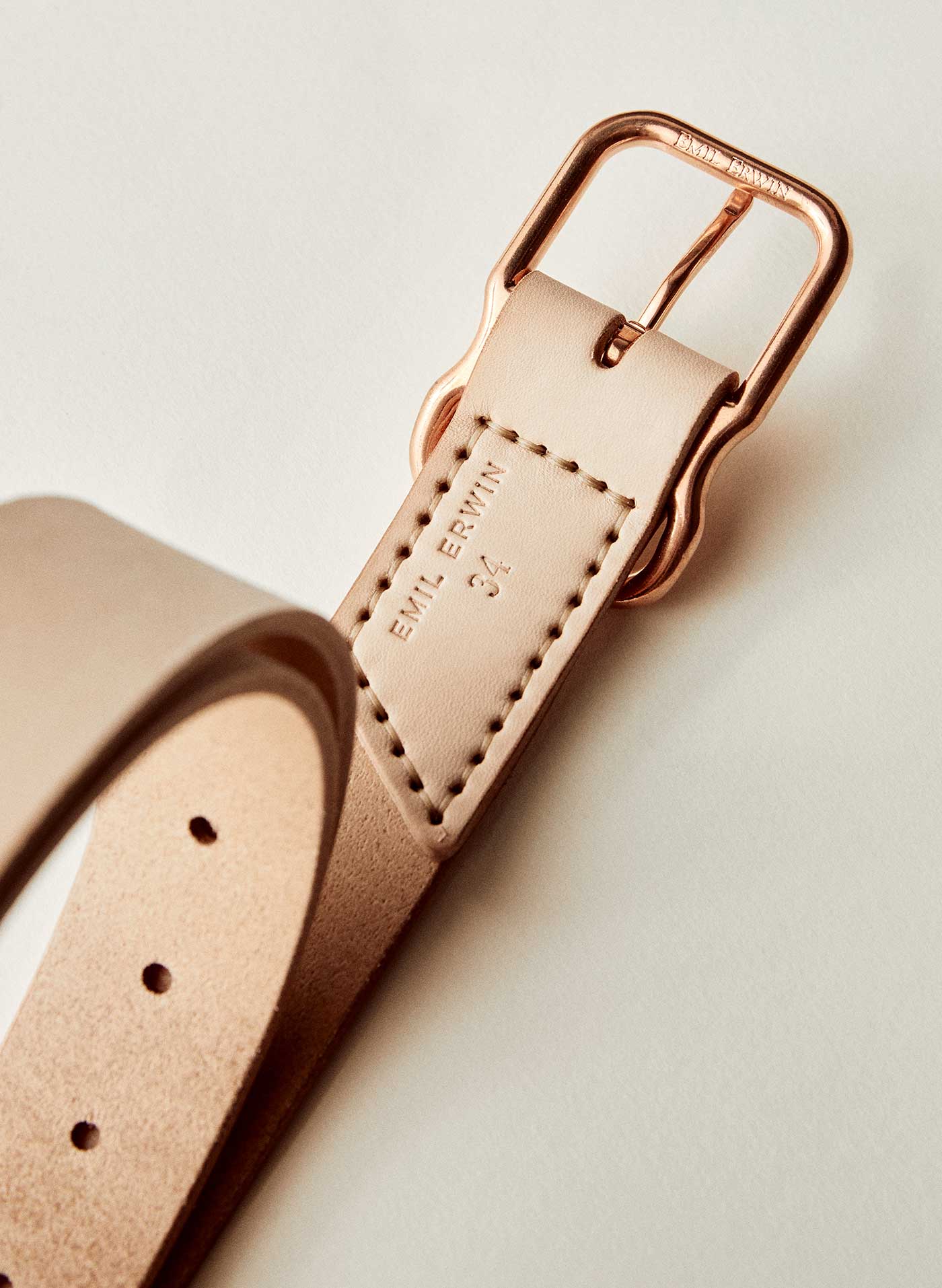 Emil Erwin Signature Belt in Natural - Image 4