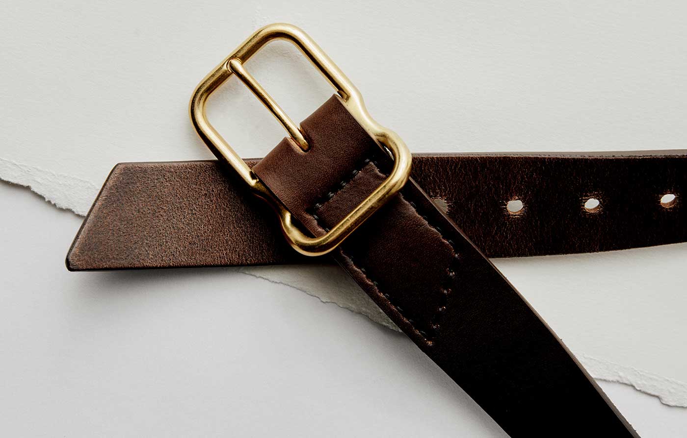 Emil Erwin Signature Belt Walnut - Image 3