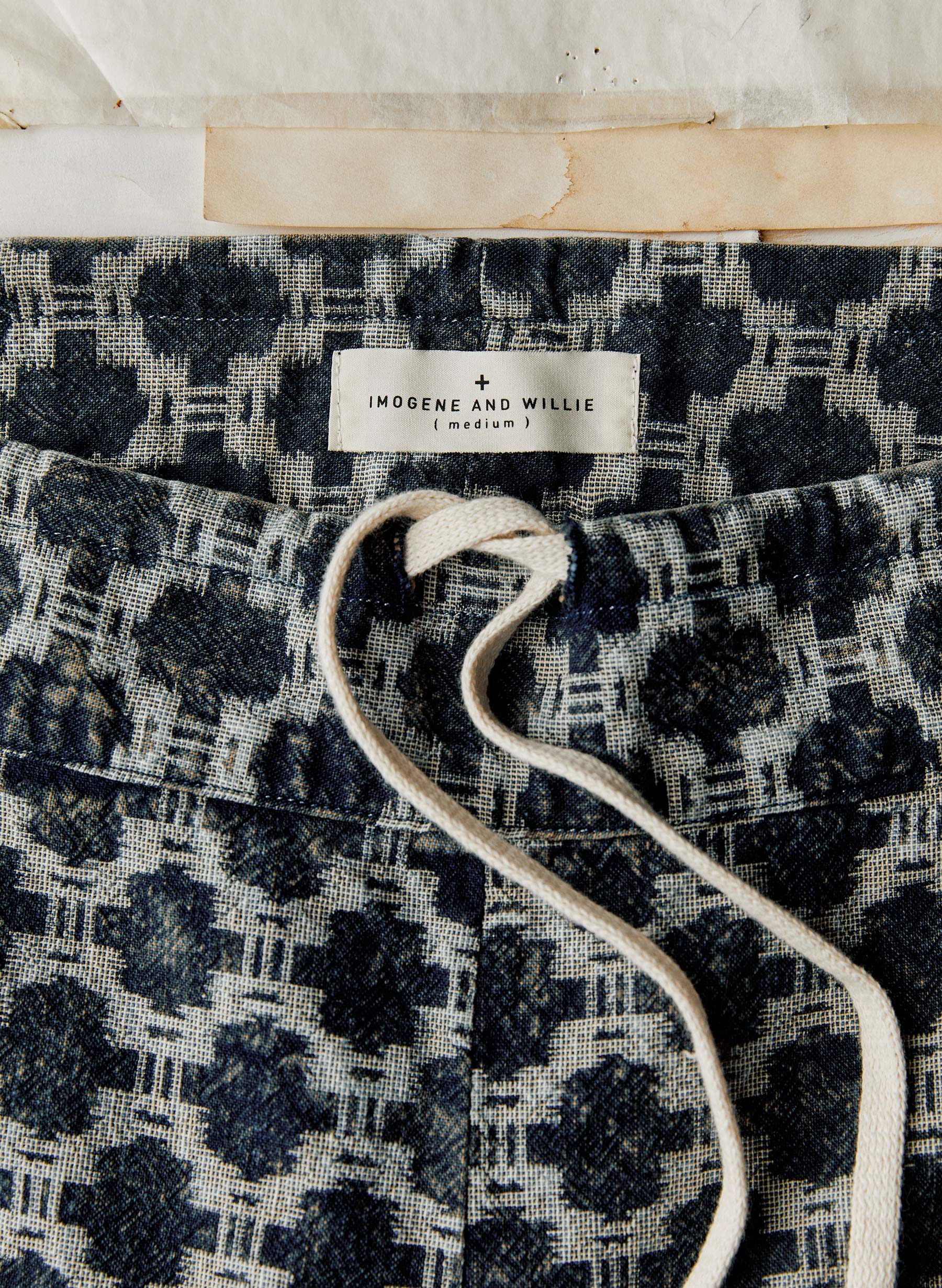 fethiye in indigo kiji print - Image 8