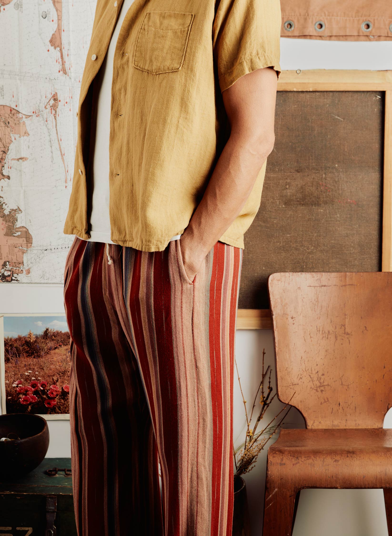 fethiye in hand-loomed coastal stripe - Image 10