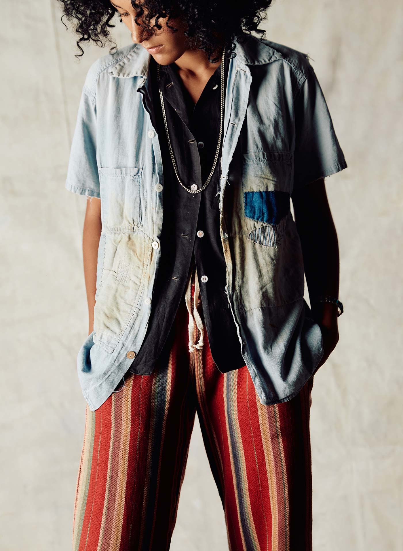 fethiye in hand-loomed coastal stripe - Image 8