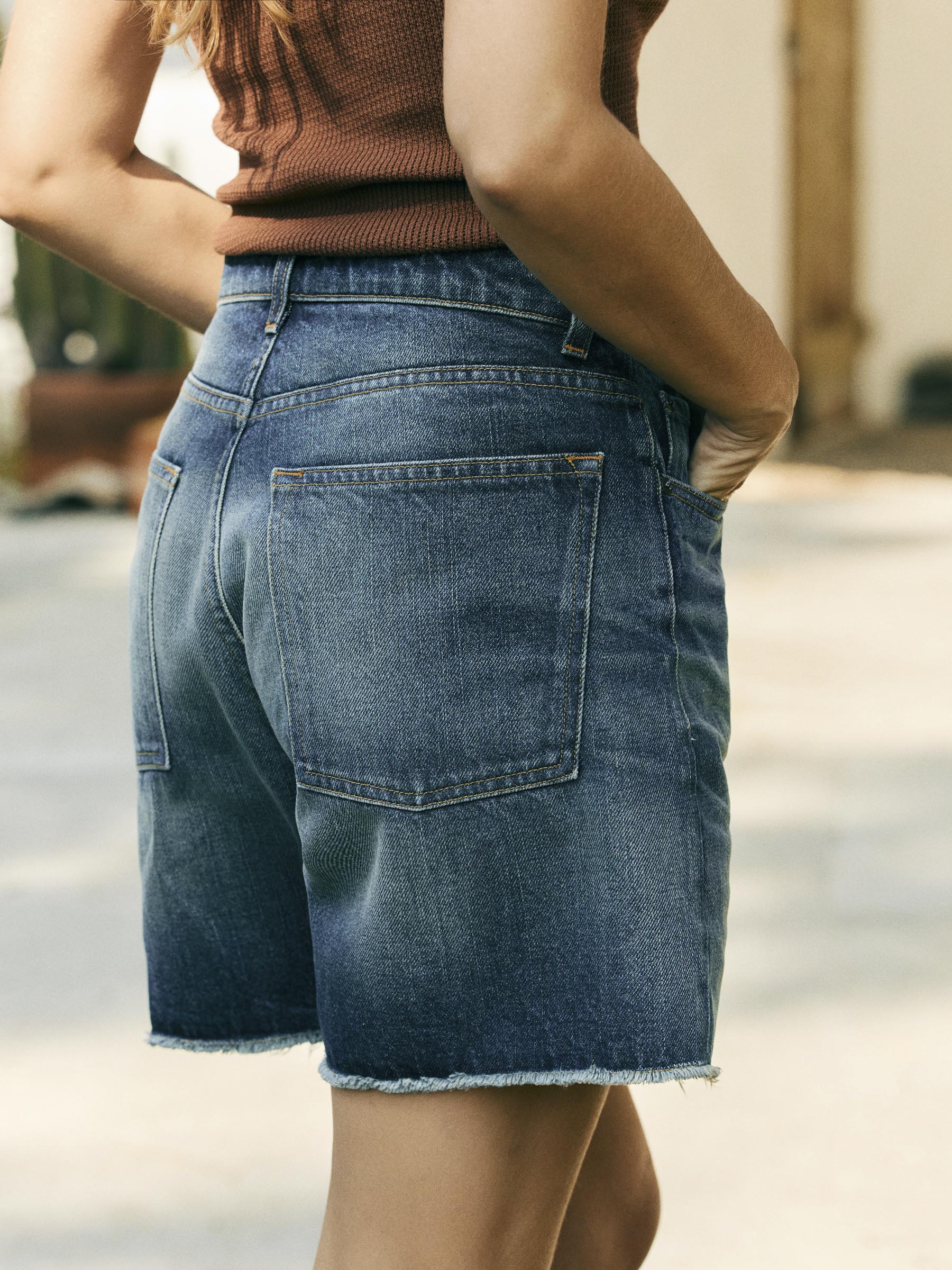 hazel salinas cutoff short - Image 4