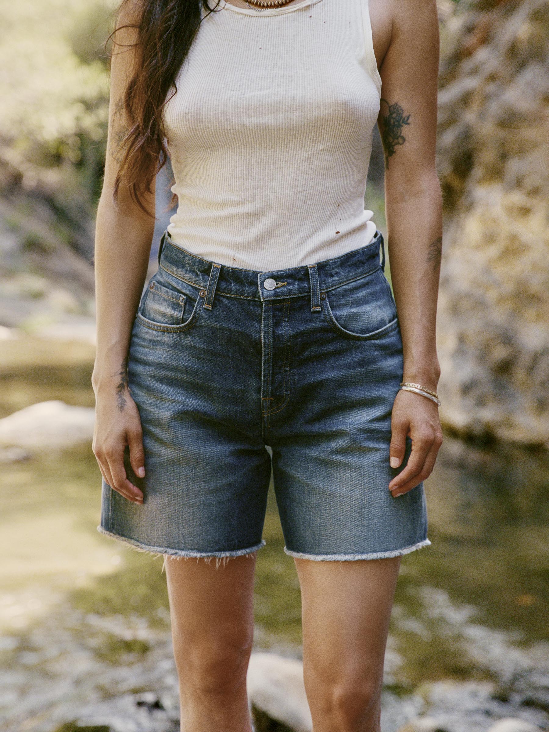 hazel salinas cutoff short - Image 5