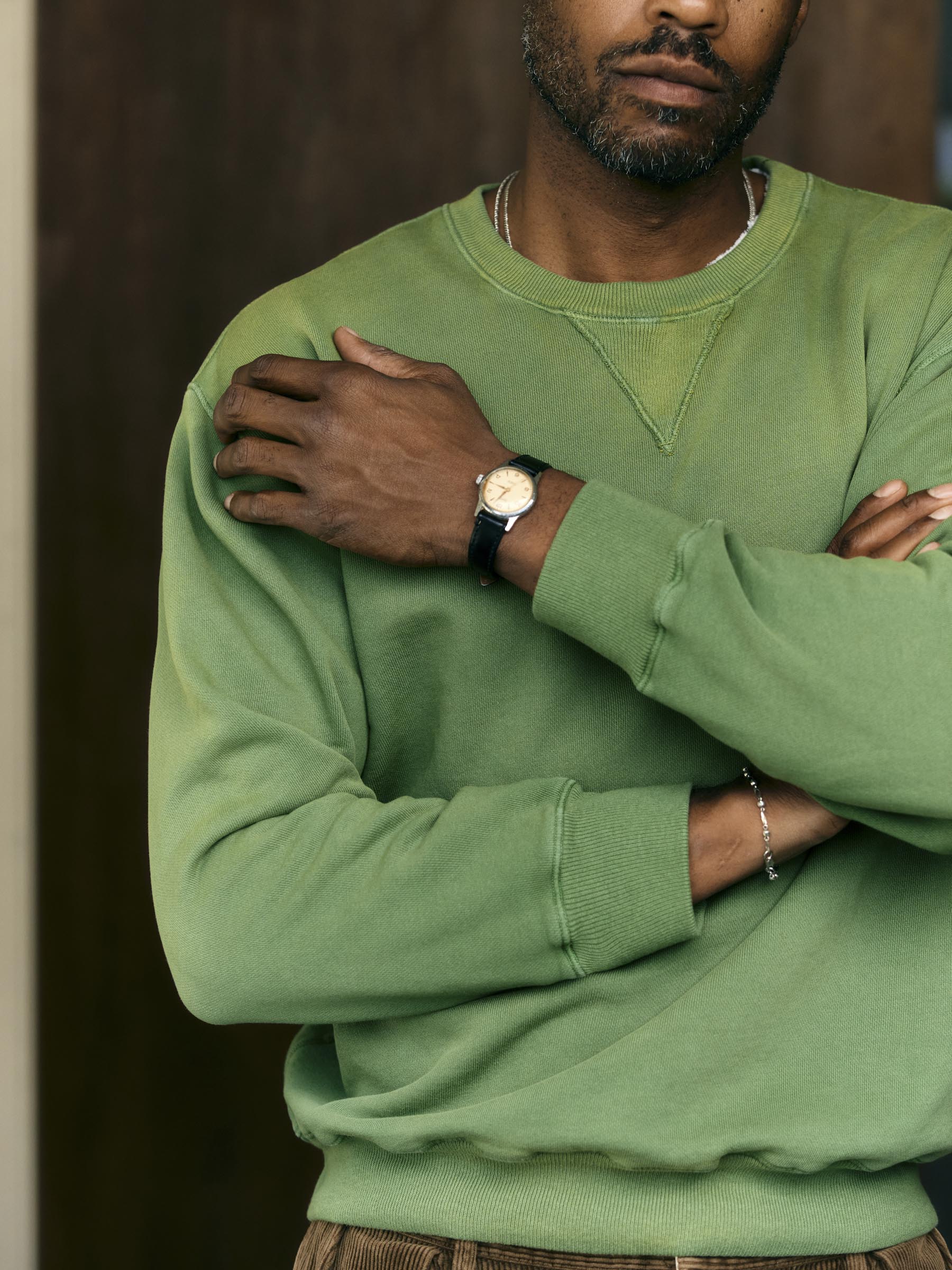 hilts sweatshirt sunfaded  green - Image 3