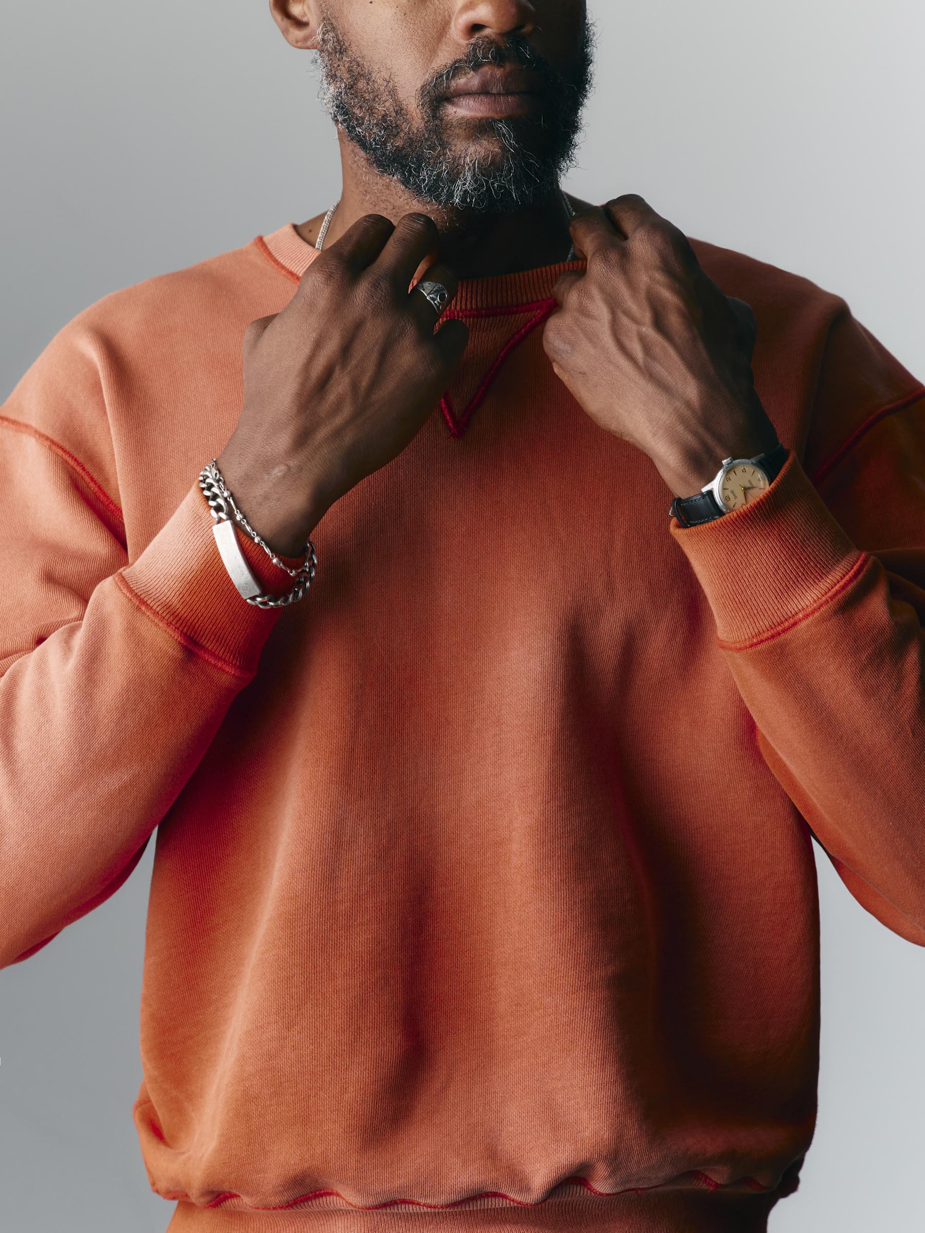 hilts sweatshirt sunfaded red - Image 3