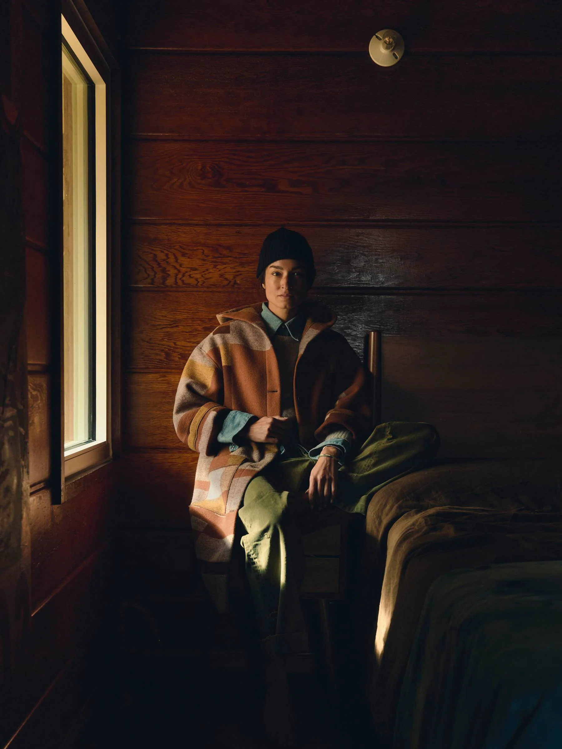 i+w x american woolen blanket coat 02 - Image 8