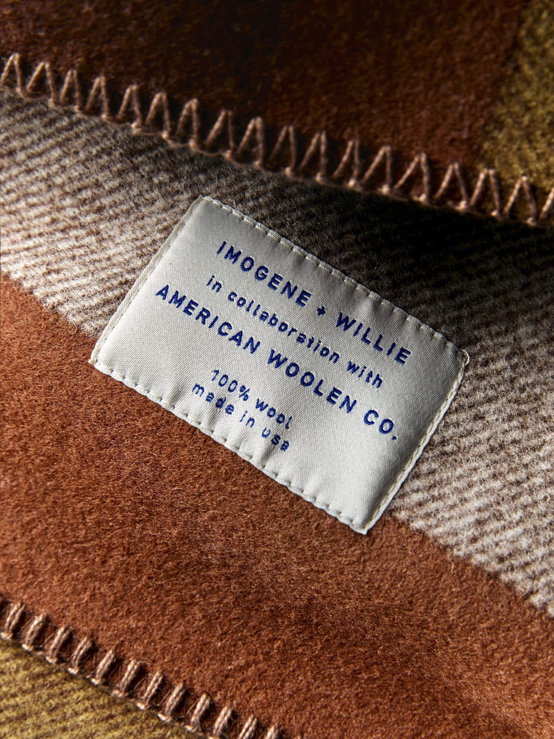 i+w x american woolen camp blanket 07 - Image 3