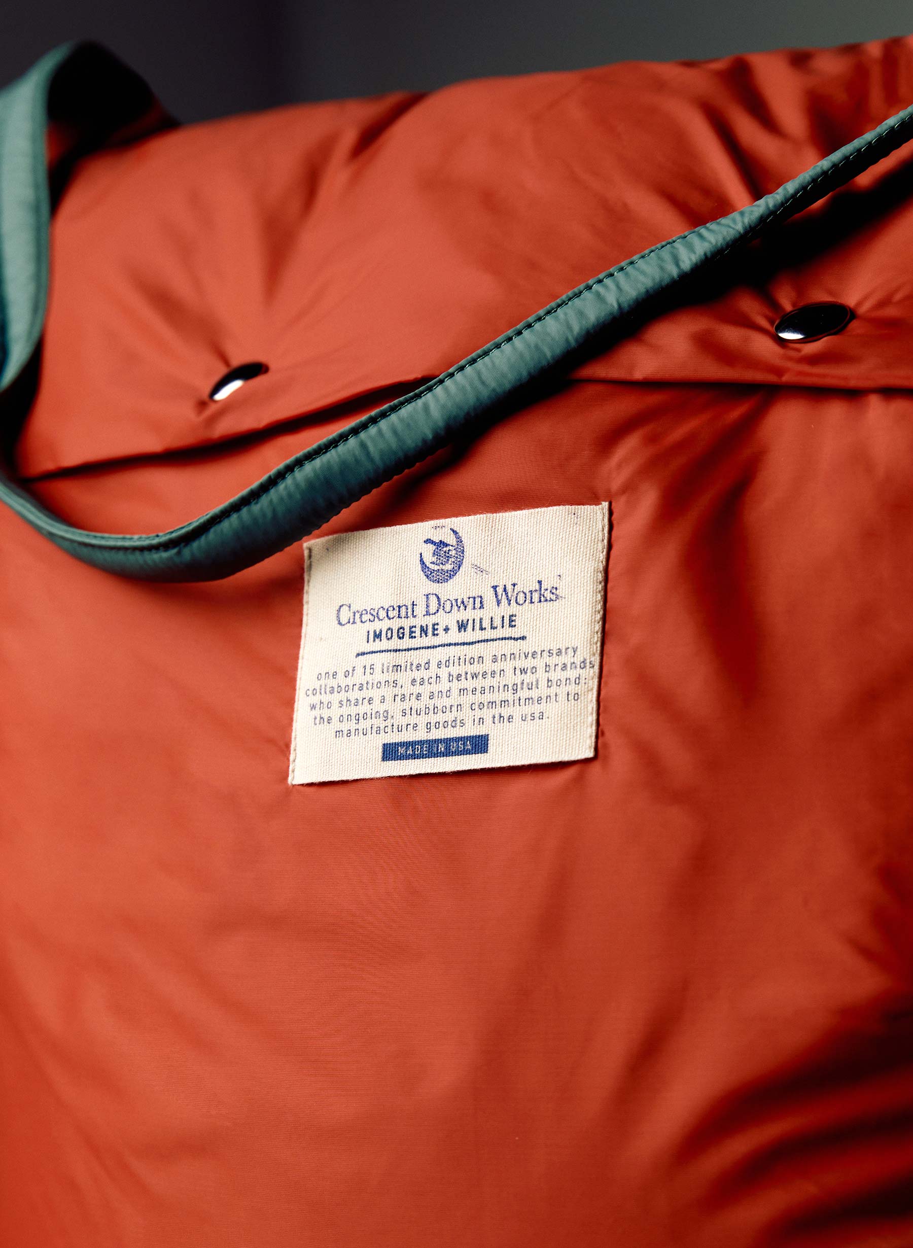 i+w x Crescent Down Works camp blanket - Image 3