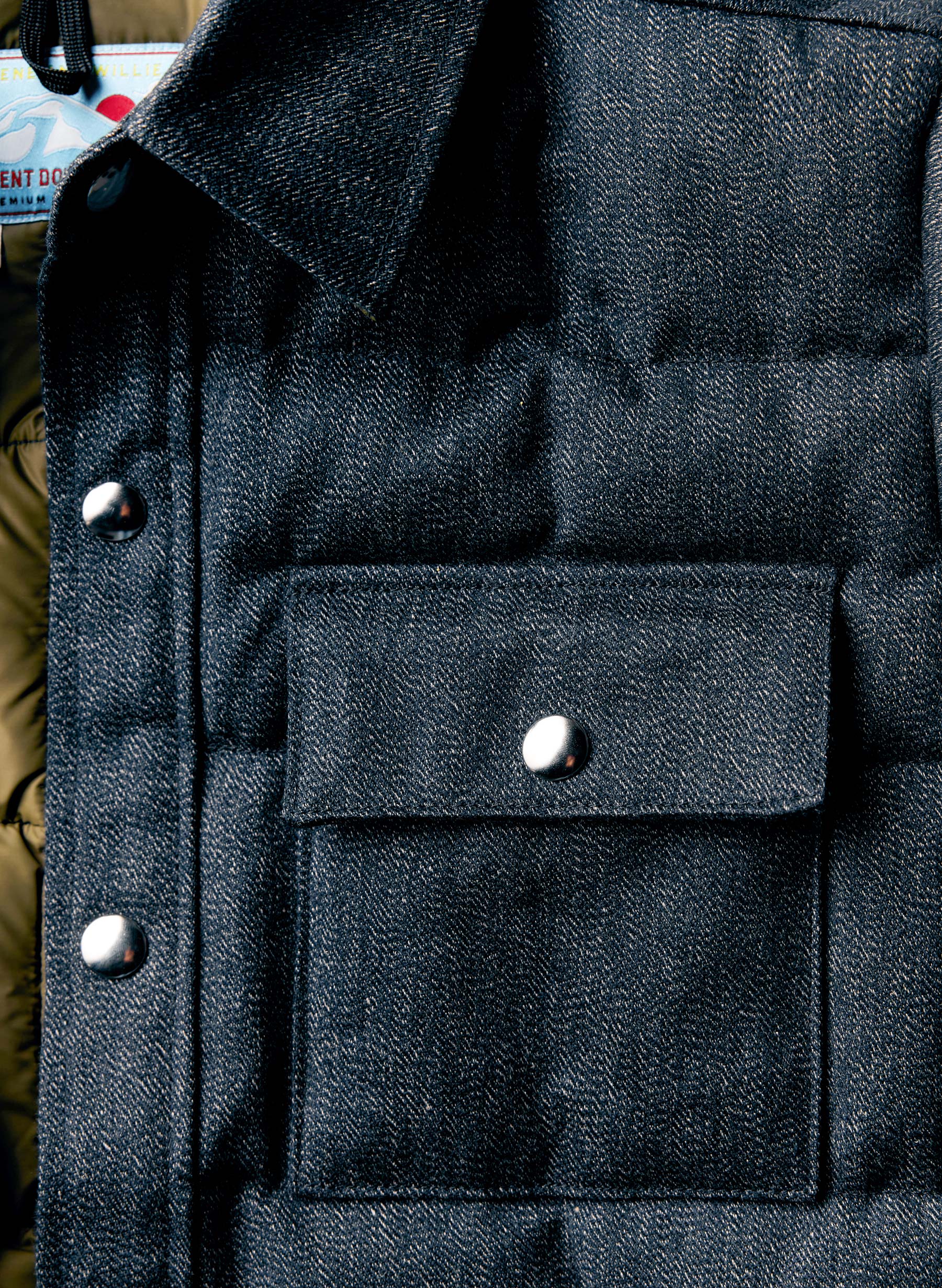 i+w x crescent down works quilted jaspe jacket - Image 7