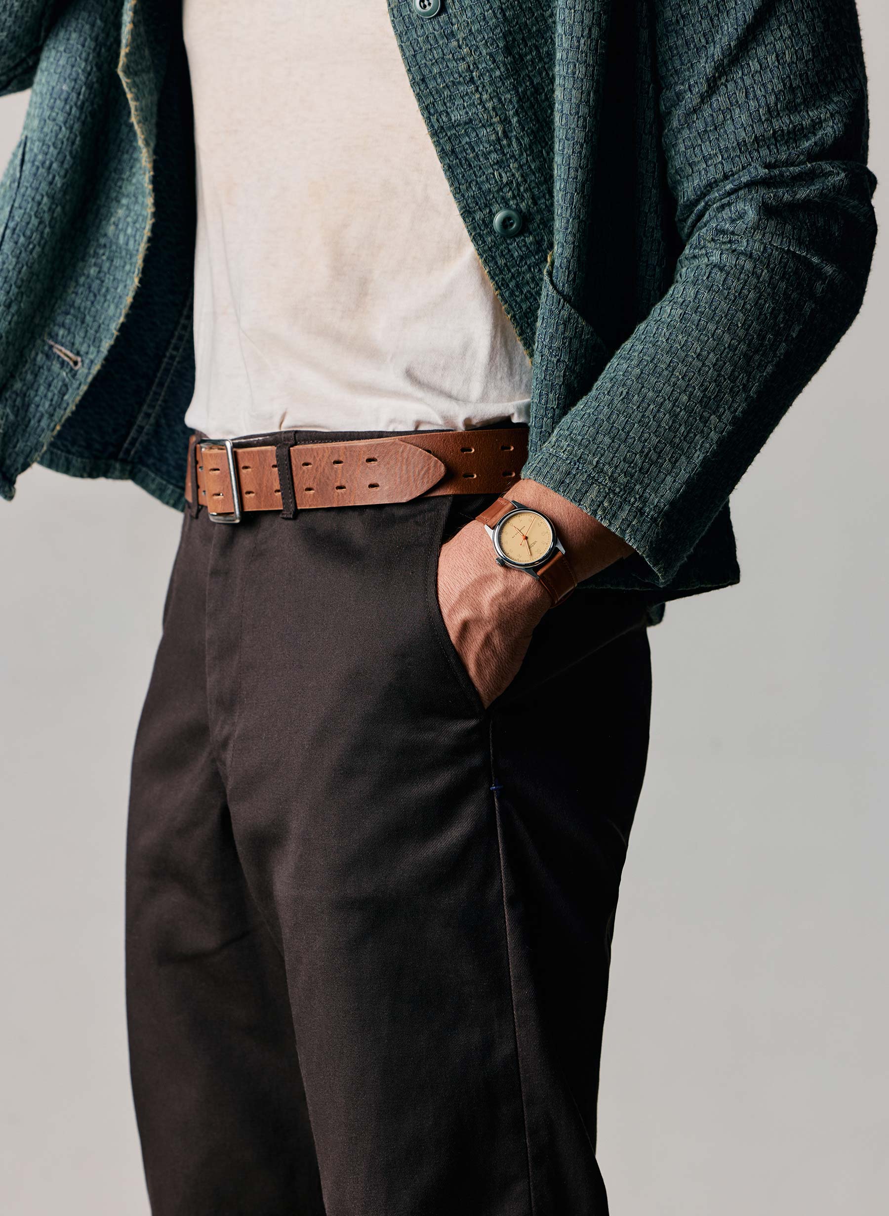 i+w x Emil Erwin two prong horween belt - Image 6