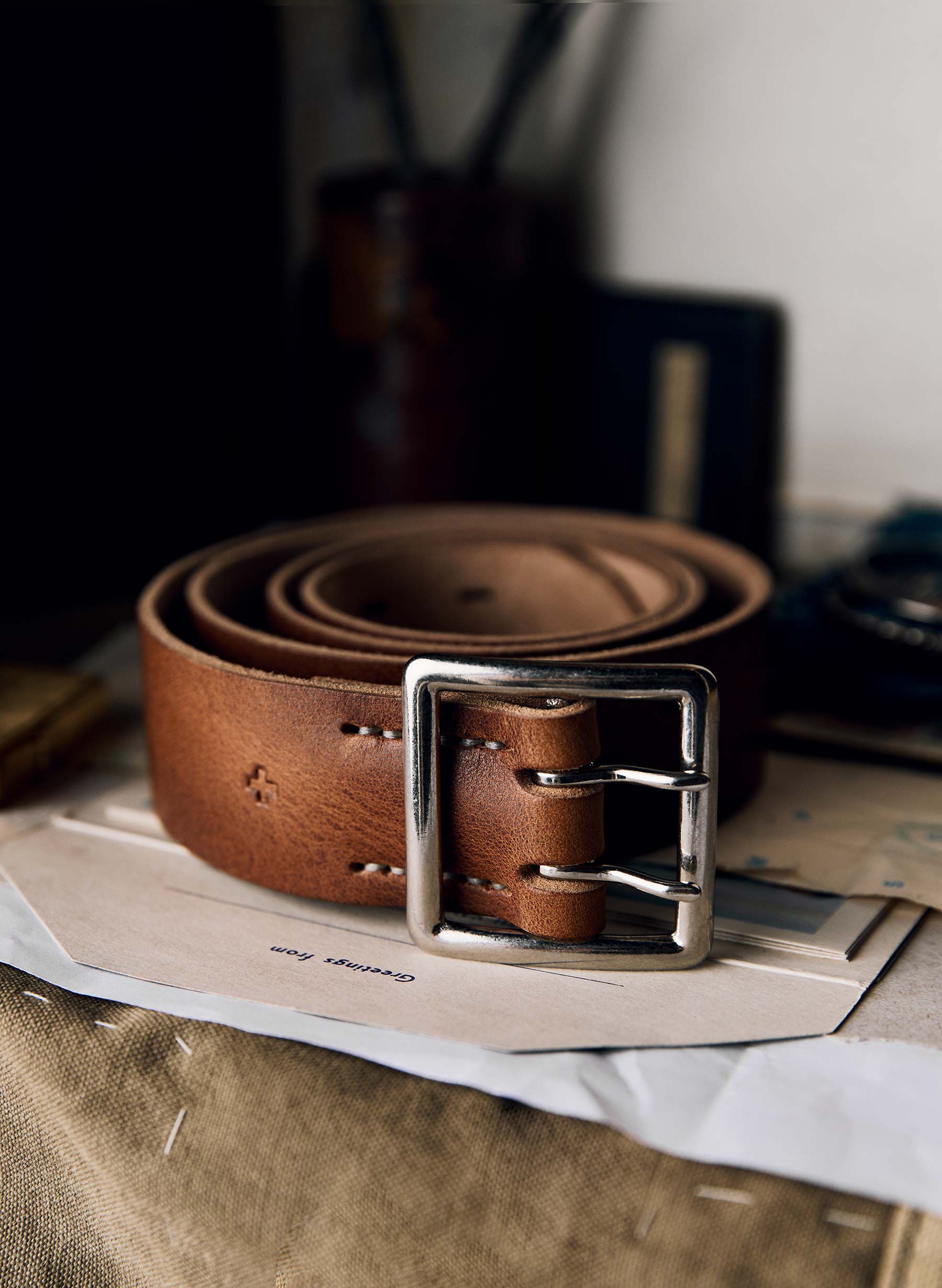 i+w x Emil Erwin two prong horween belt - Image 7
