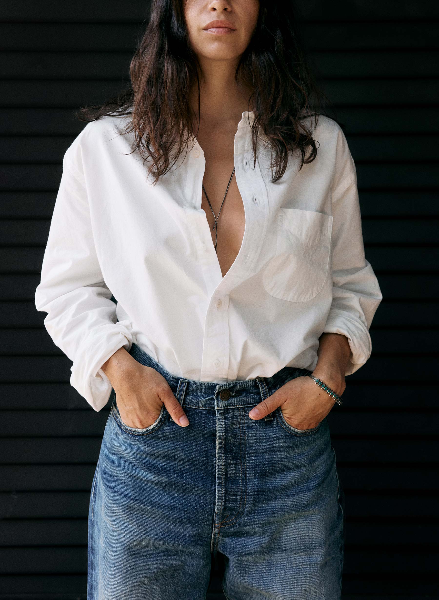 i+w x Gitman Vintage poplin oxford - Image 9