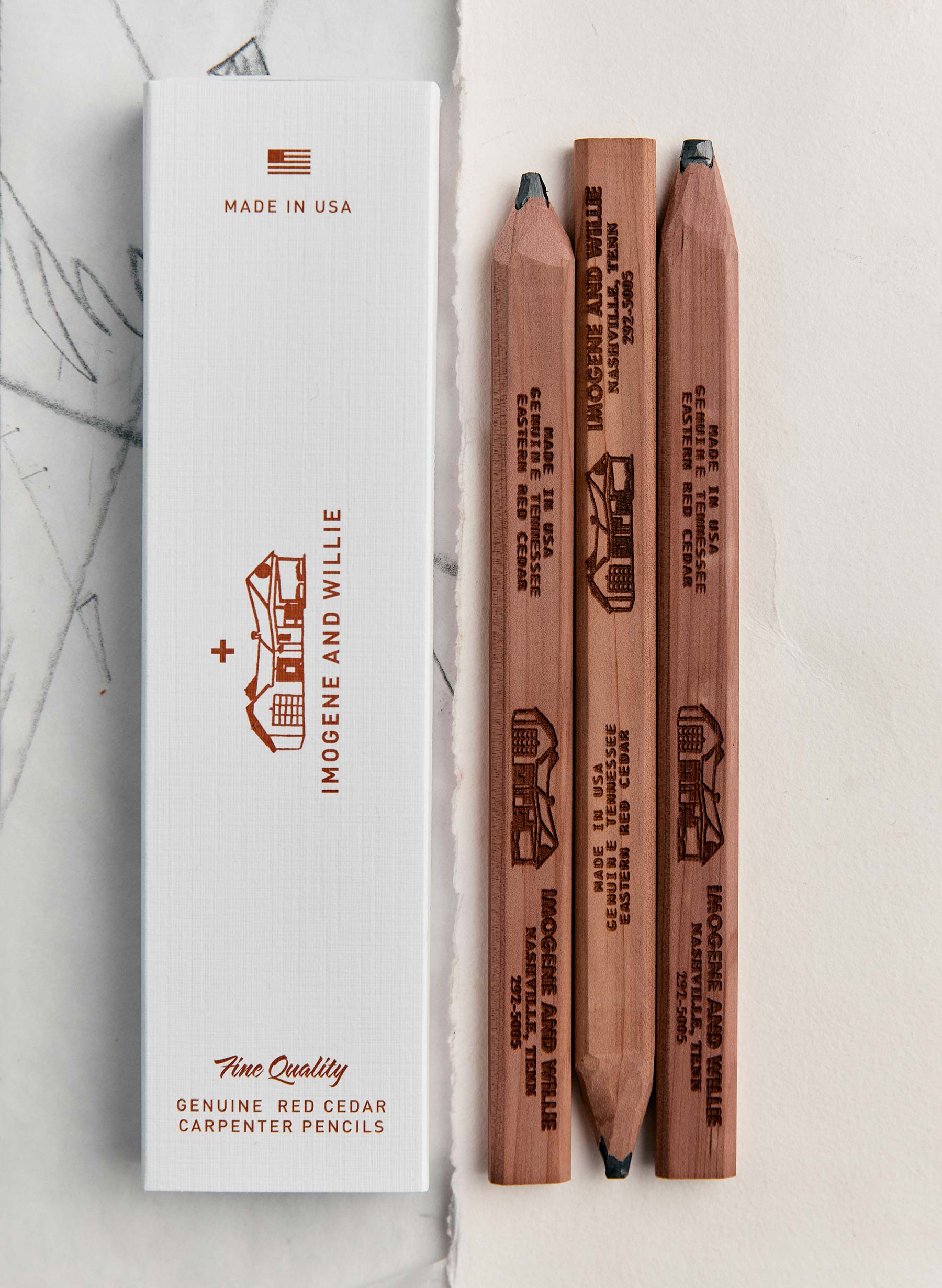 i+w x musgrave carpenter pencil 3-pack - Image 2