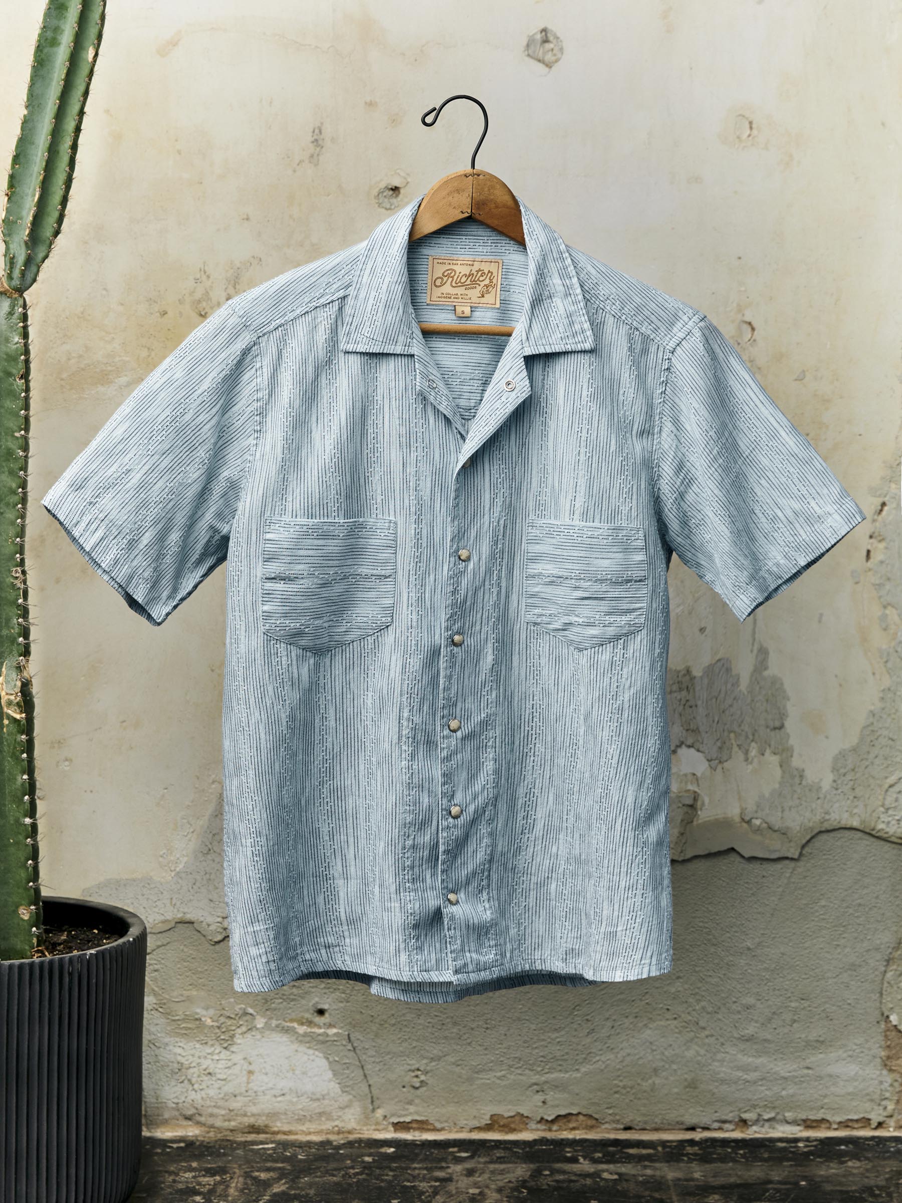 i+w x richter goods hanten weave pearl snap - Image 5