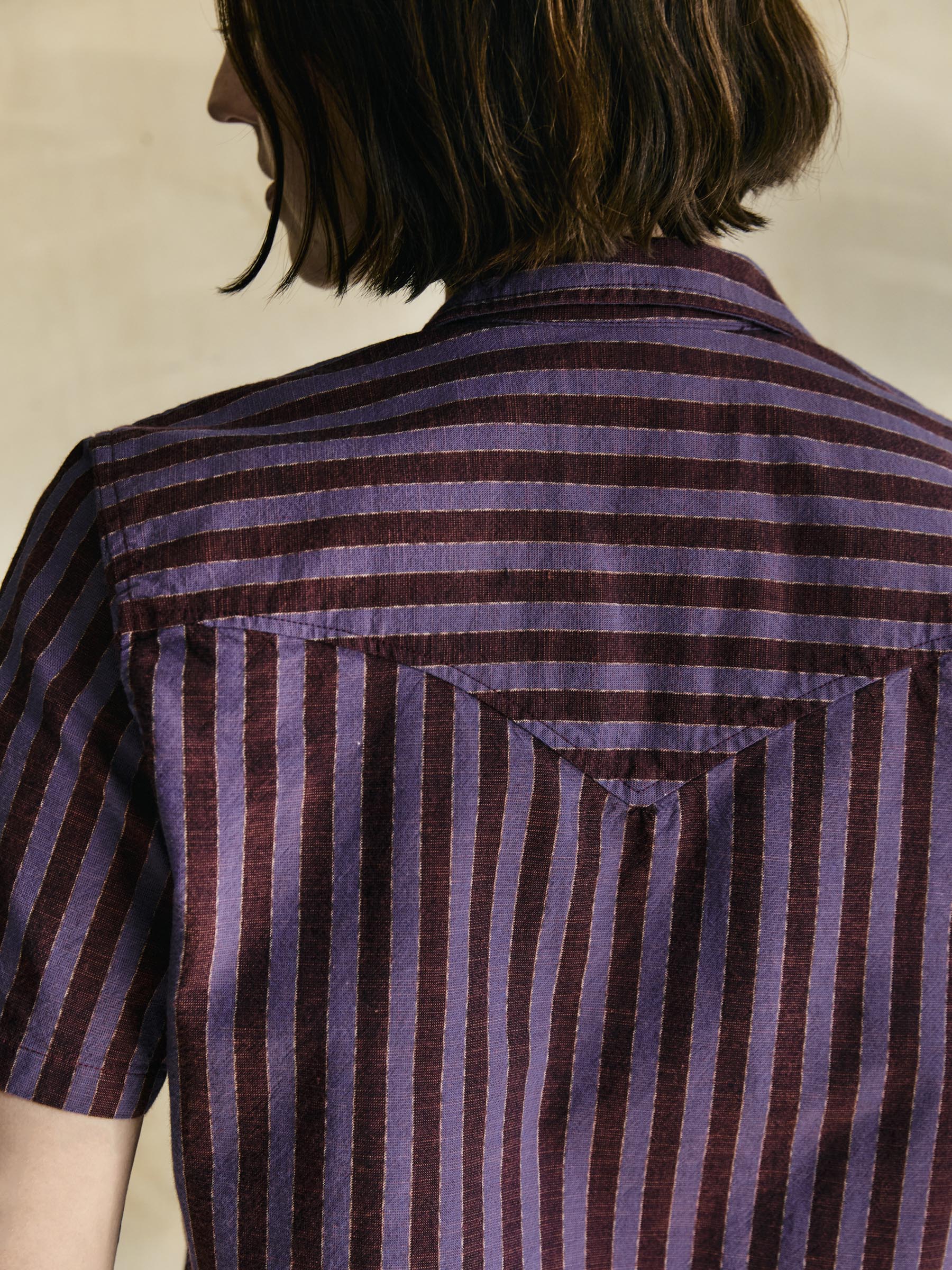 i+w x richter goods itajime stripe pearl snap - Image 6