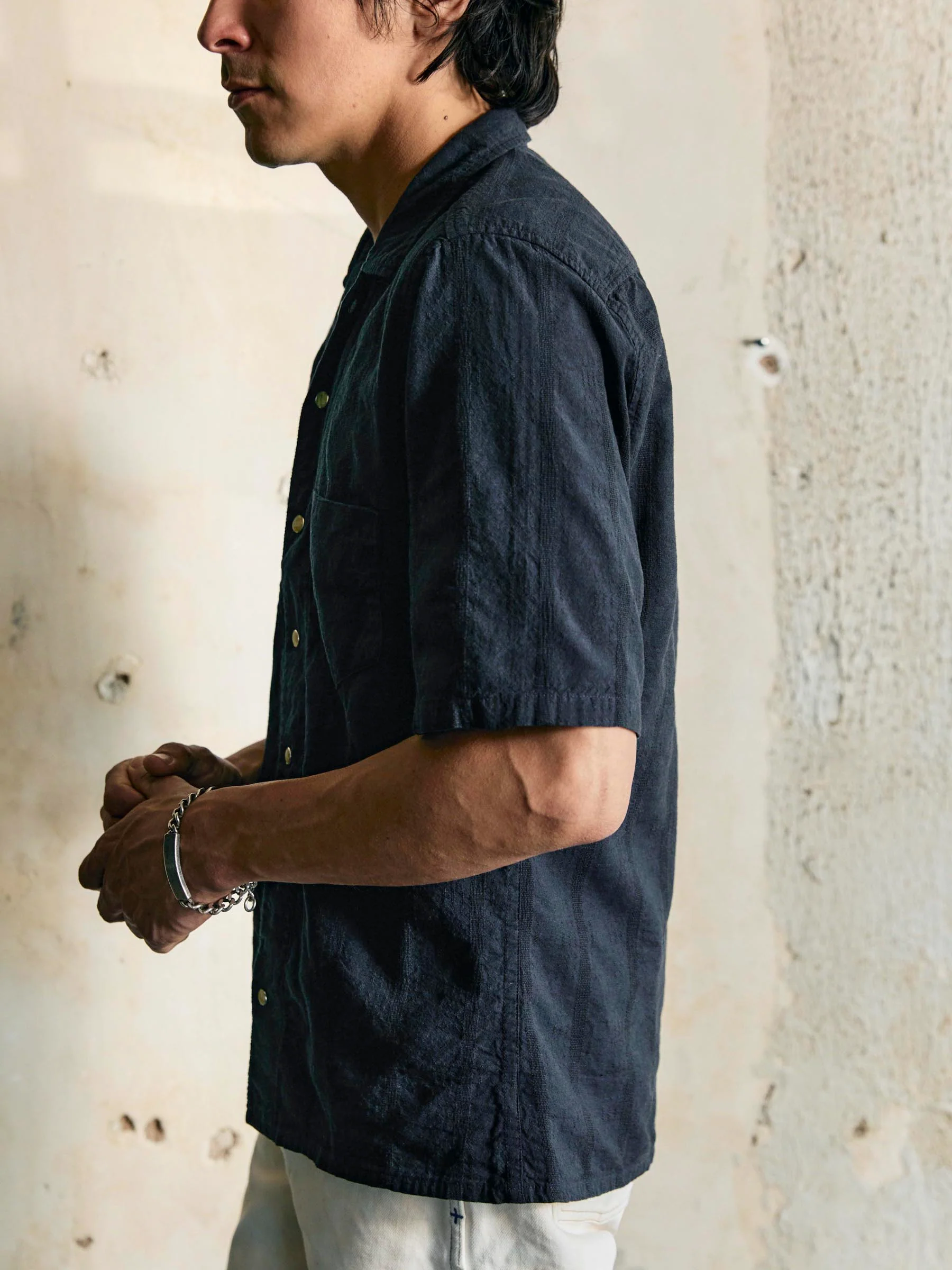 i+w x richter goods tonal striped pearl snap - Image 4