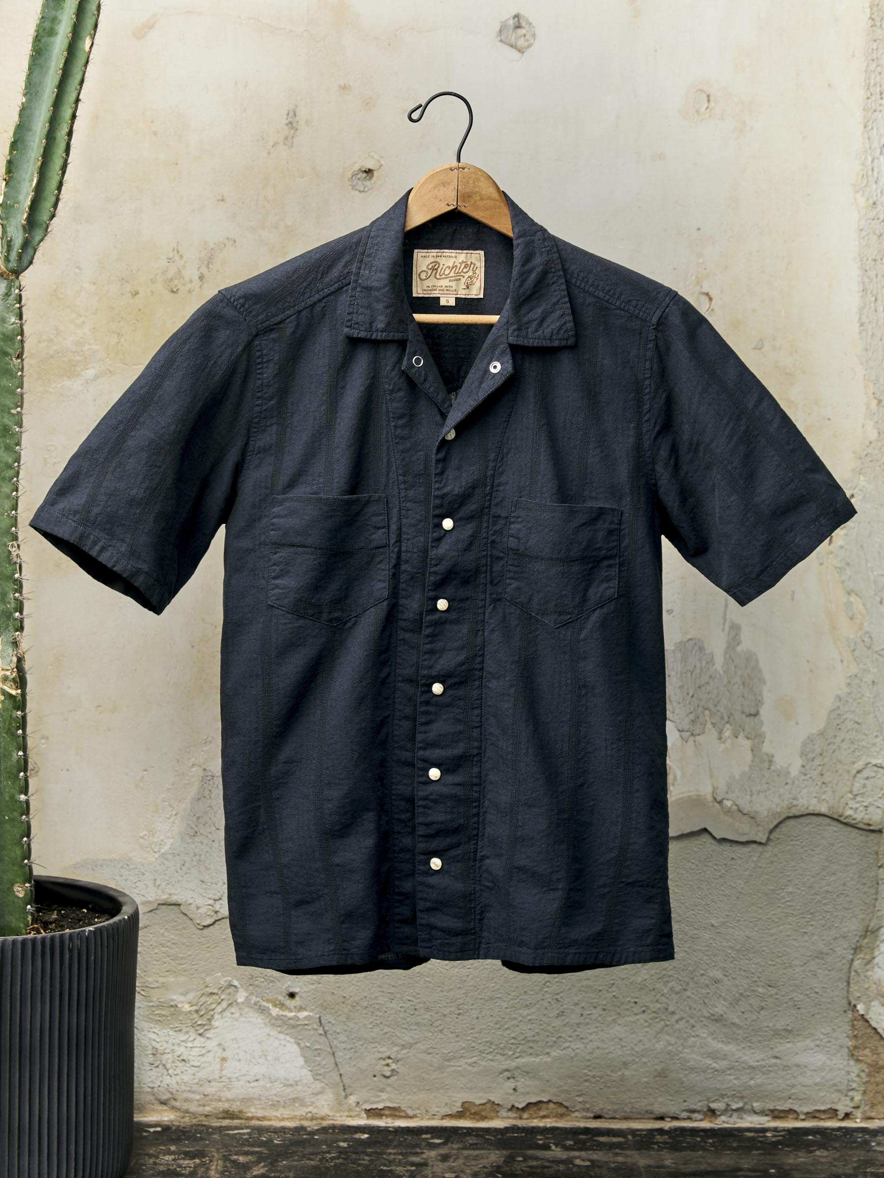 i+w x richter goods tonal striped pearl snap - Image 5