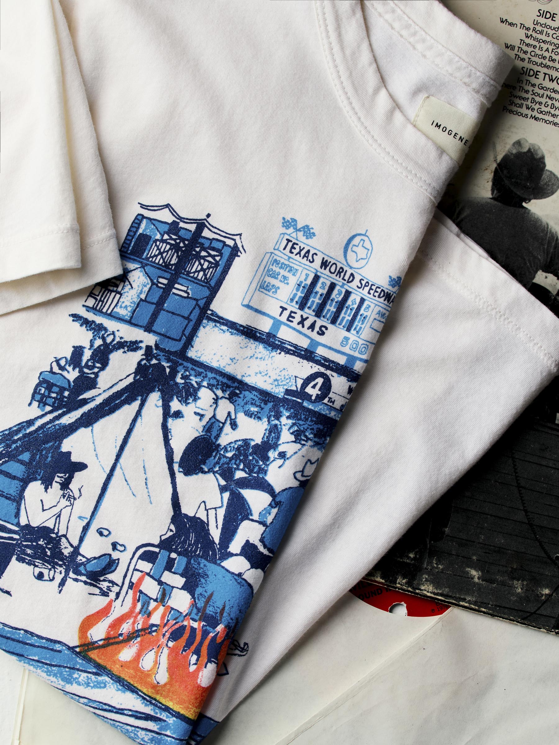 i+w x willie nelson "picnic" tee - Image 5
