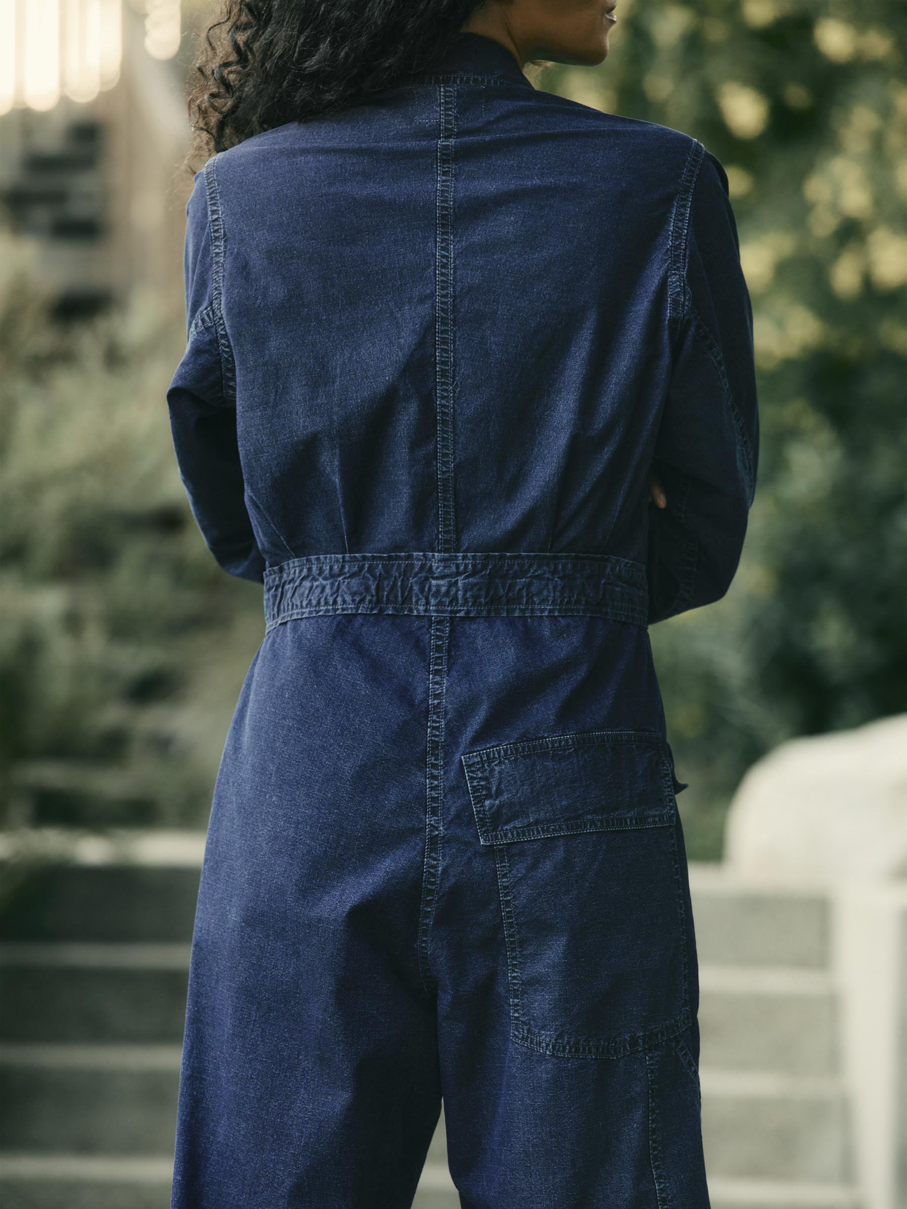 indigo ripstop coverall - Image 5