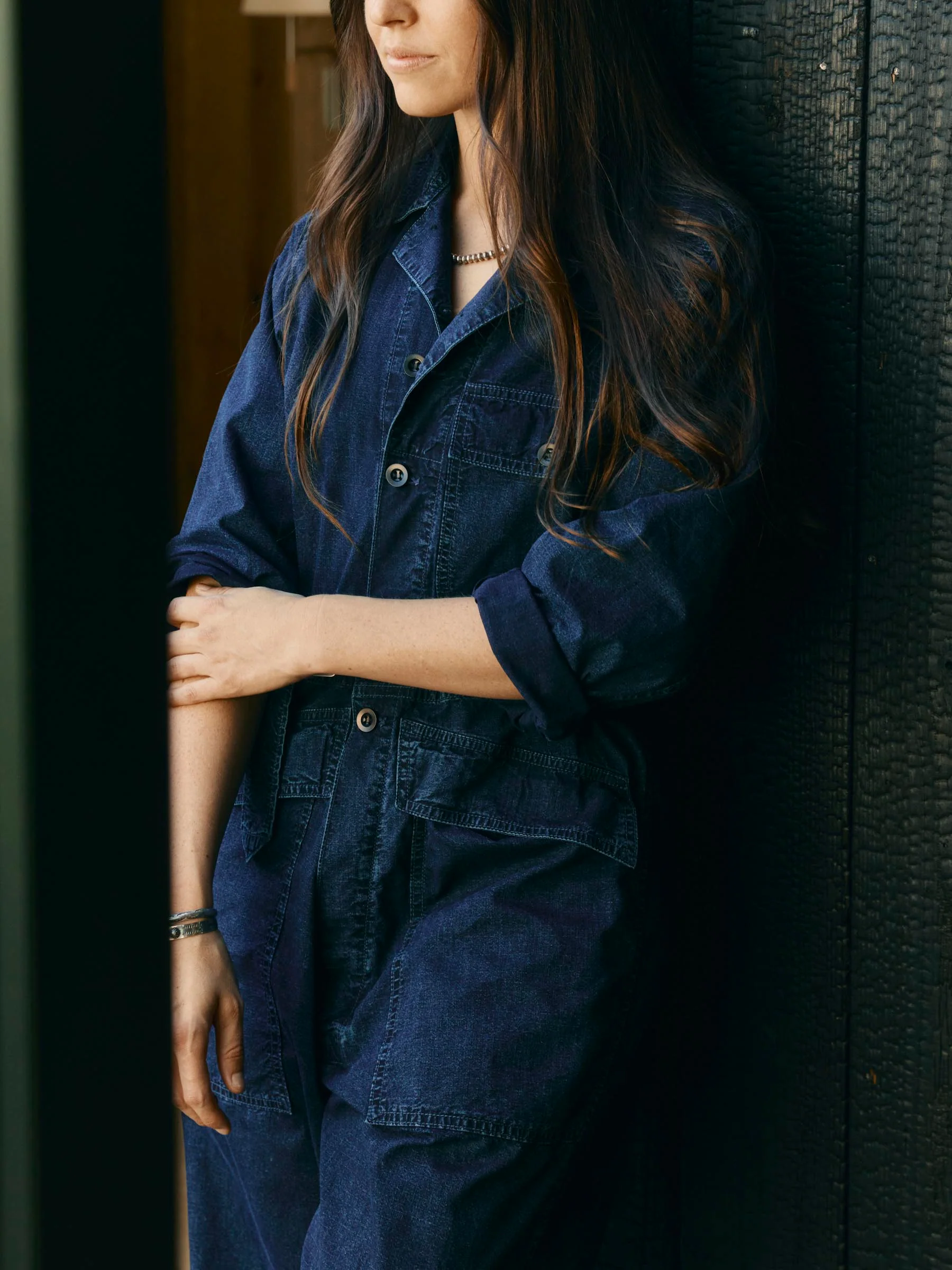 indigo ripstop coverall - Image 7