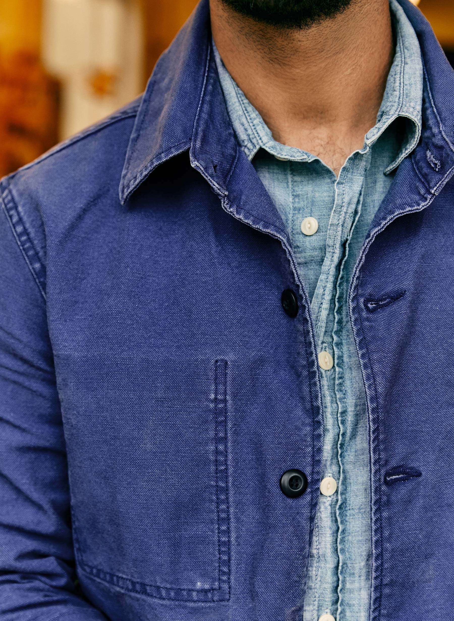 jack jacket french blue - Image 3