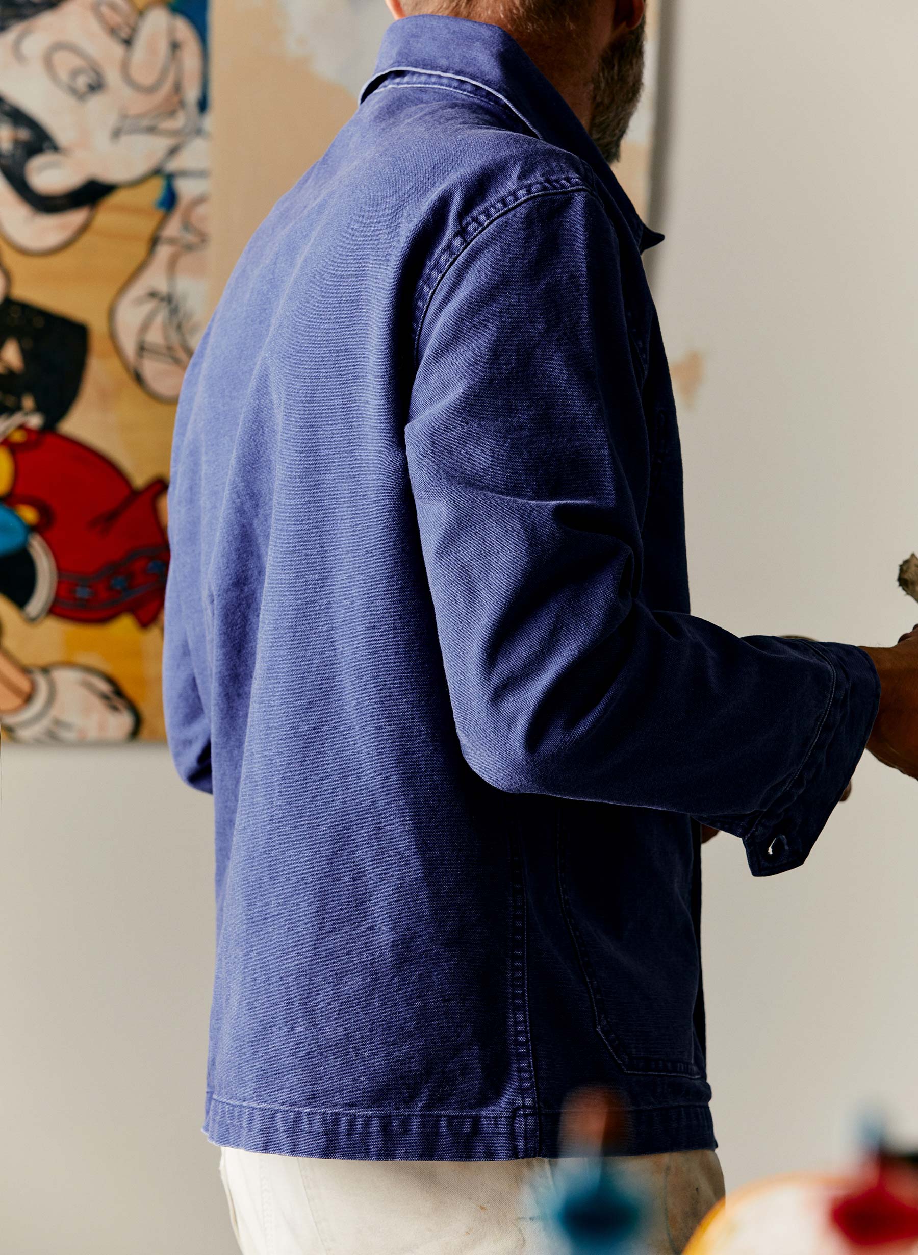 jack jacket french blue - Image 7