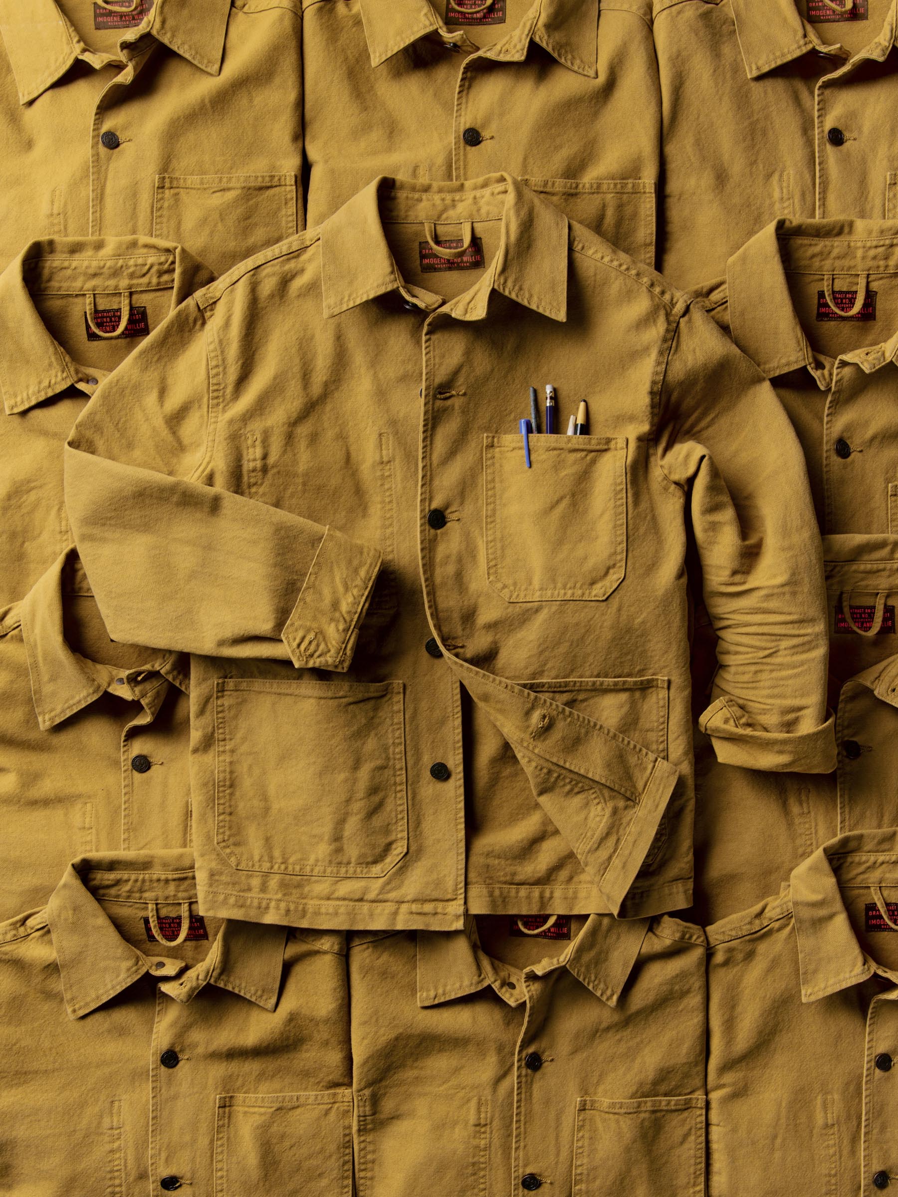 jack jacket in amber - Image 6