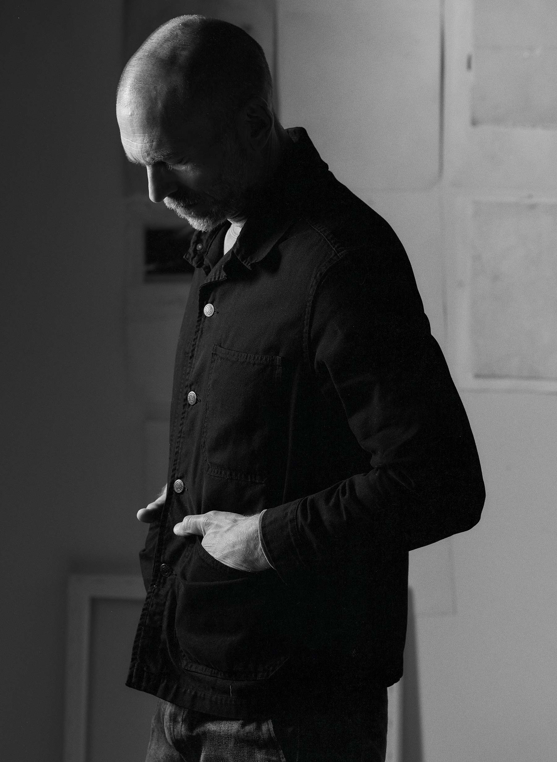 jack jacket in overdyed slate - Image 5