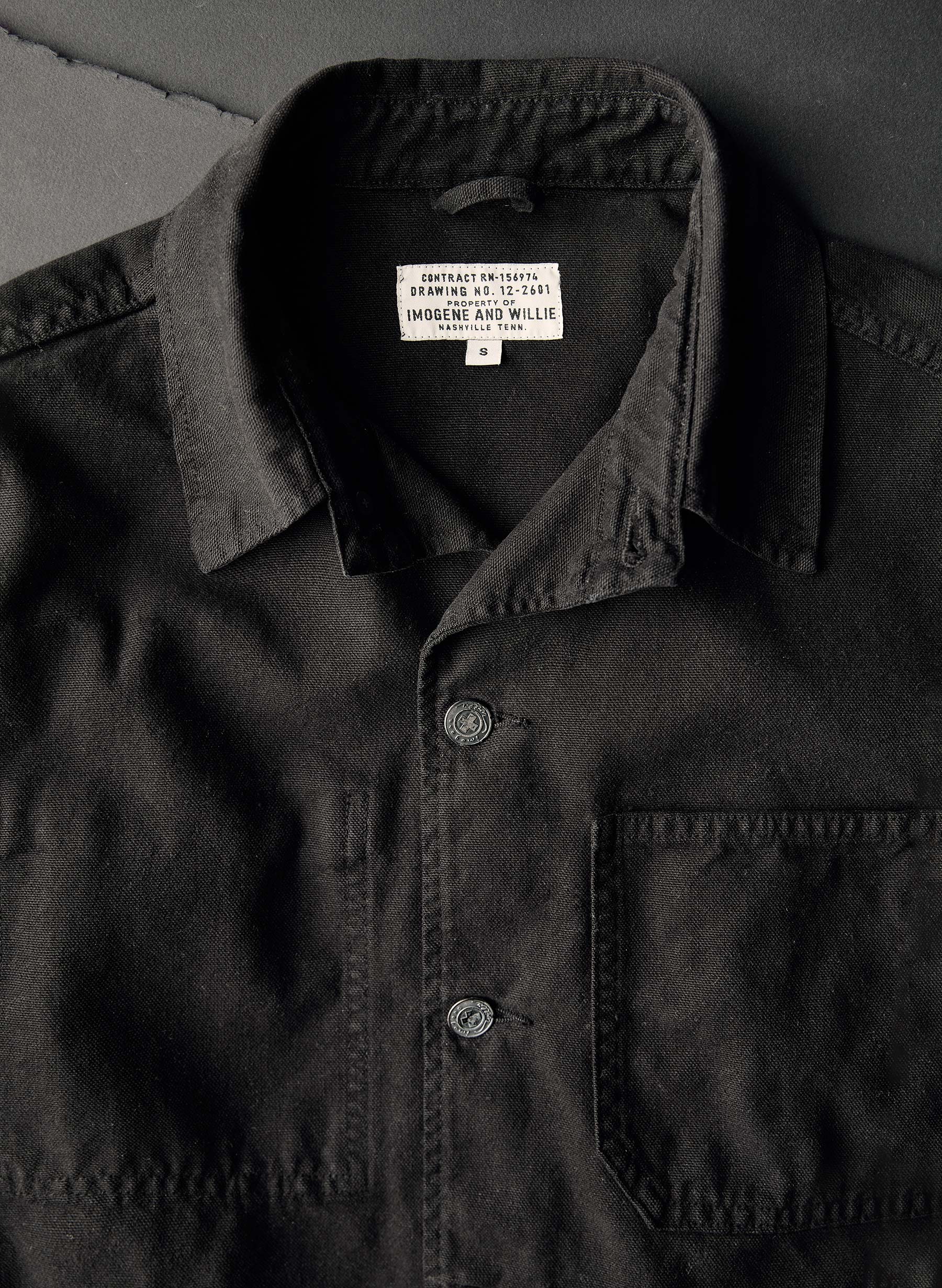 jack jacket in overdyed slate - Image 4