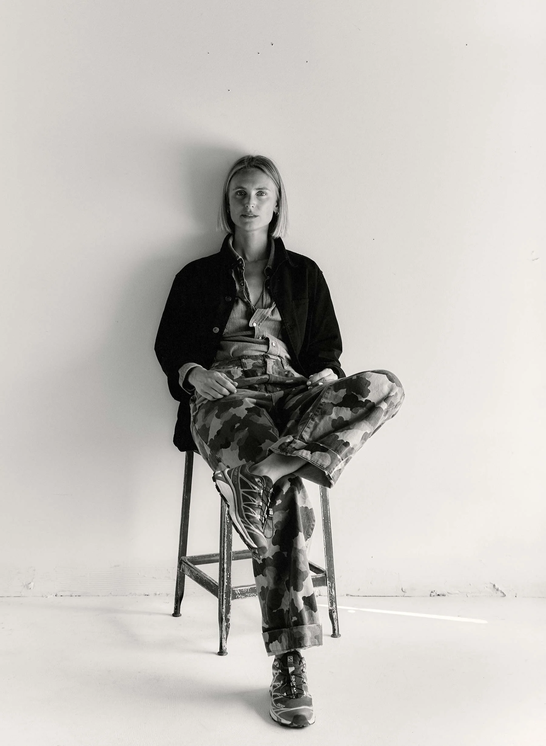 jack jacket in overdyed slate - Image 5
