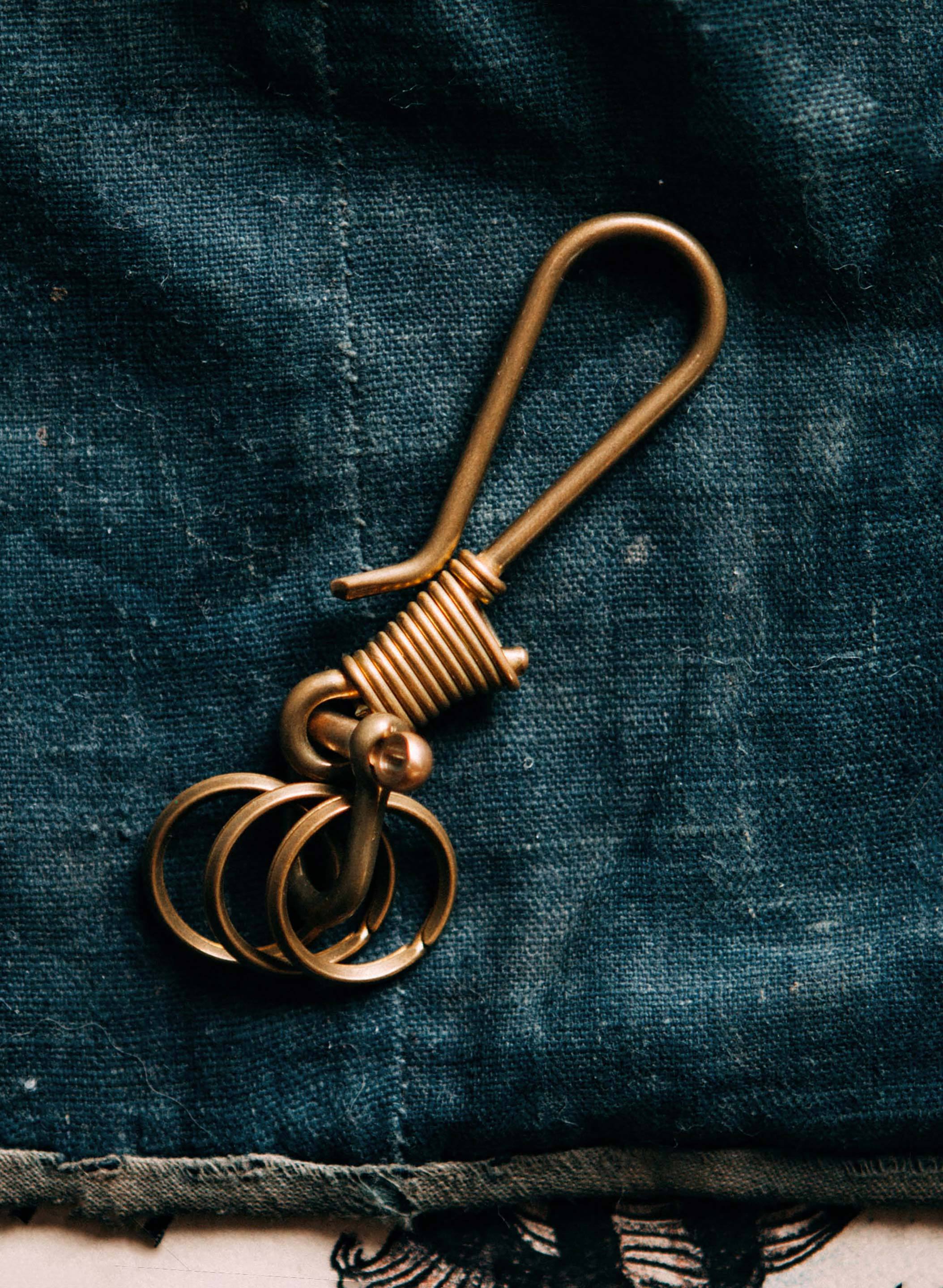 japanese brass multi-key hook - Image 4
